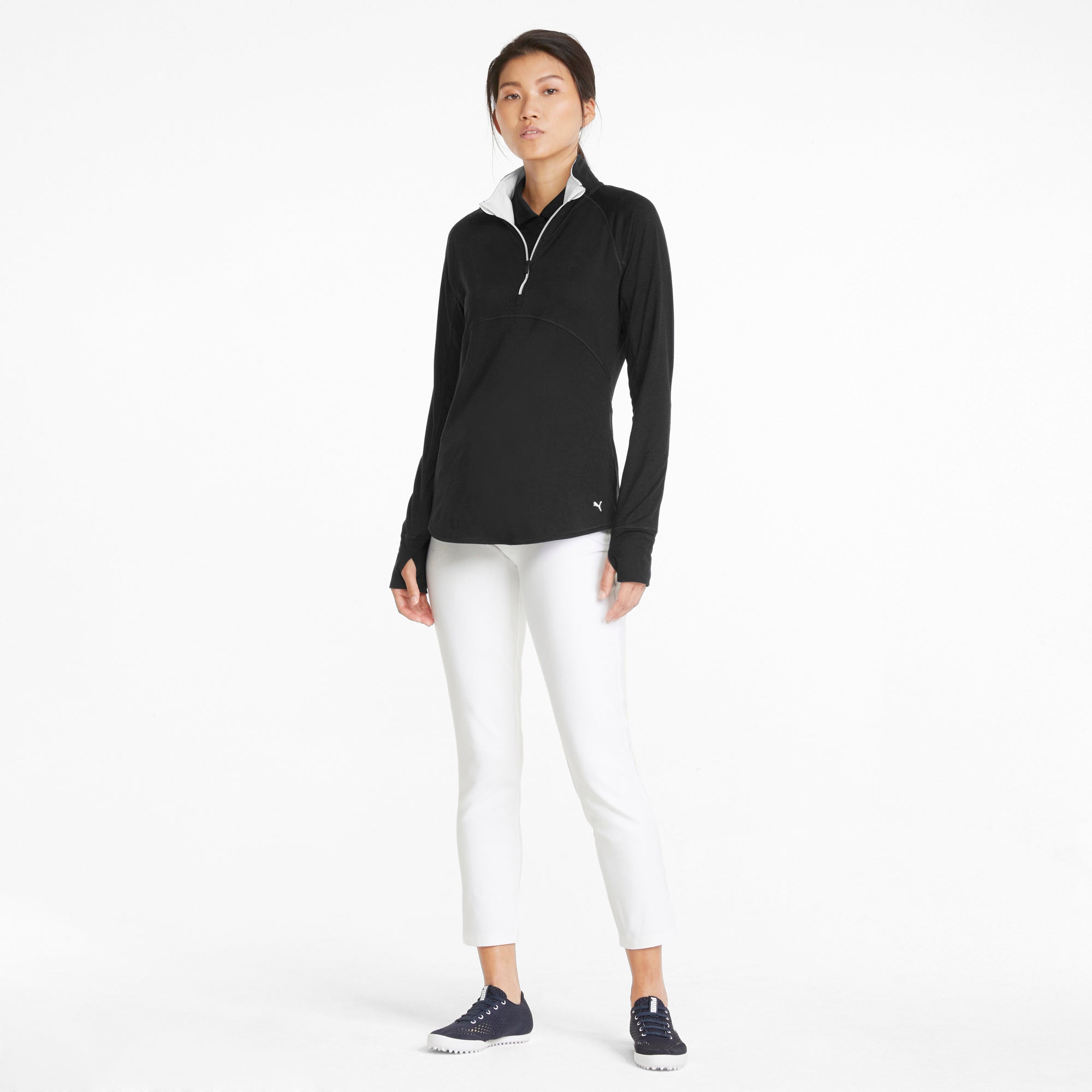 Women's Gamer Golf 1/4 Zip Pullover - Lightweight Performance Golf Shirt for Women - Perfect for Golfing, Gaming & Casual Wear