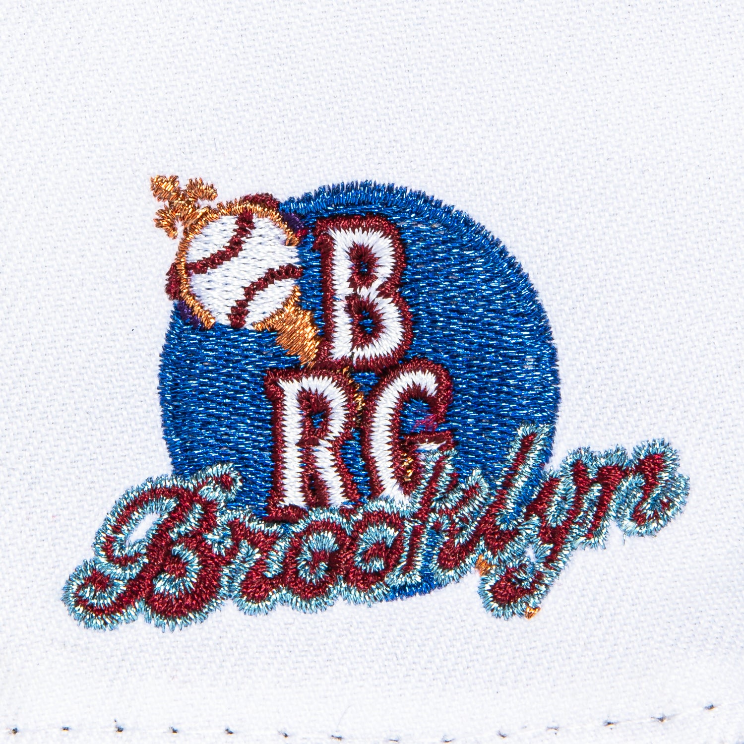 New Era 59Fifty Brooklyn Royal Giants Logo Patch Baseball Cap - Adjustable Snapback Hat for Men & Women in White & Brown | Perfect for Sports Fans, Streetwear Fashion & Casual Outfits