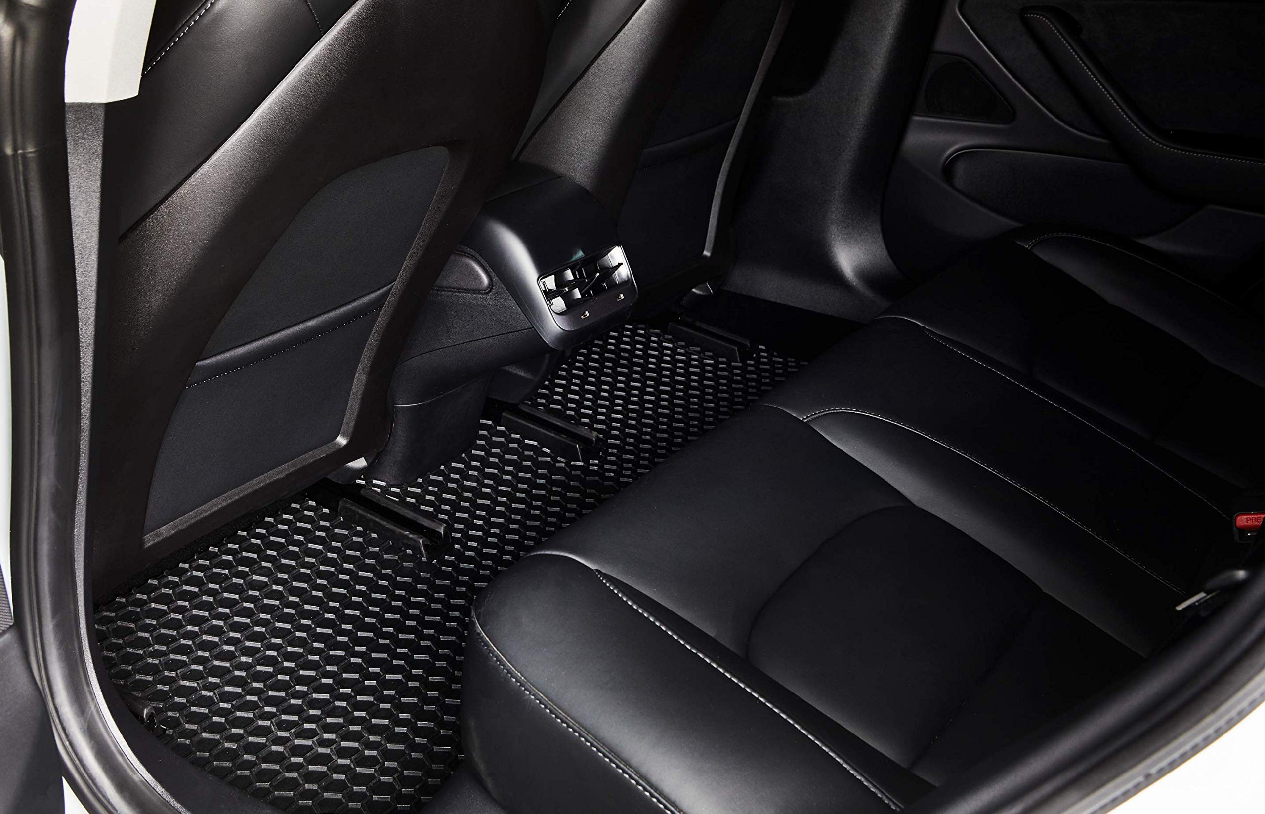 ToughPro All Weather Heavy Duty Rubber Floor Mats Set (Front & 2nd Row) for Volkswagen Tiguan 5-Seater 2018-2023 - Made in USA, Black - Perfect for Off-Roading, Camping & Family Road Trips