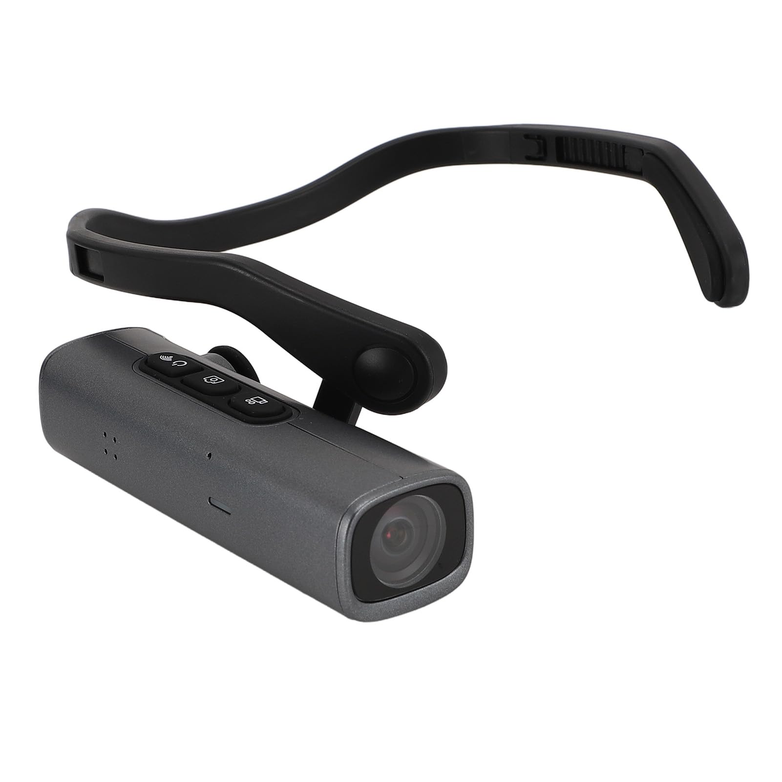 Goshyda 5K Ultra HD Head Mounted Camera - 30FPS Wearable Video Camcorder with EIS 6.0 Anti-Shake, Wide Angle Lens & APP Control - 128GB Memory - Perfect for Vlogging, Action Sports & Adventure Recording