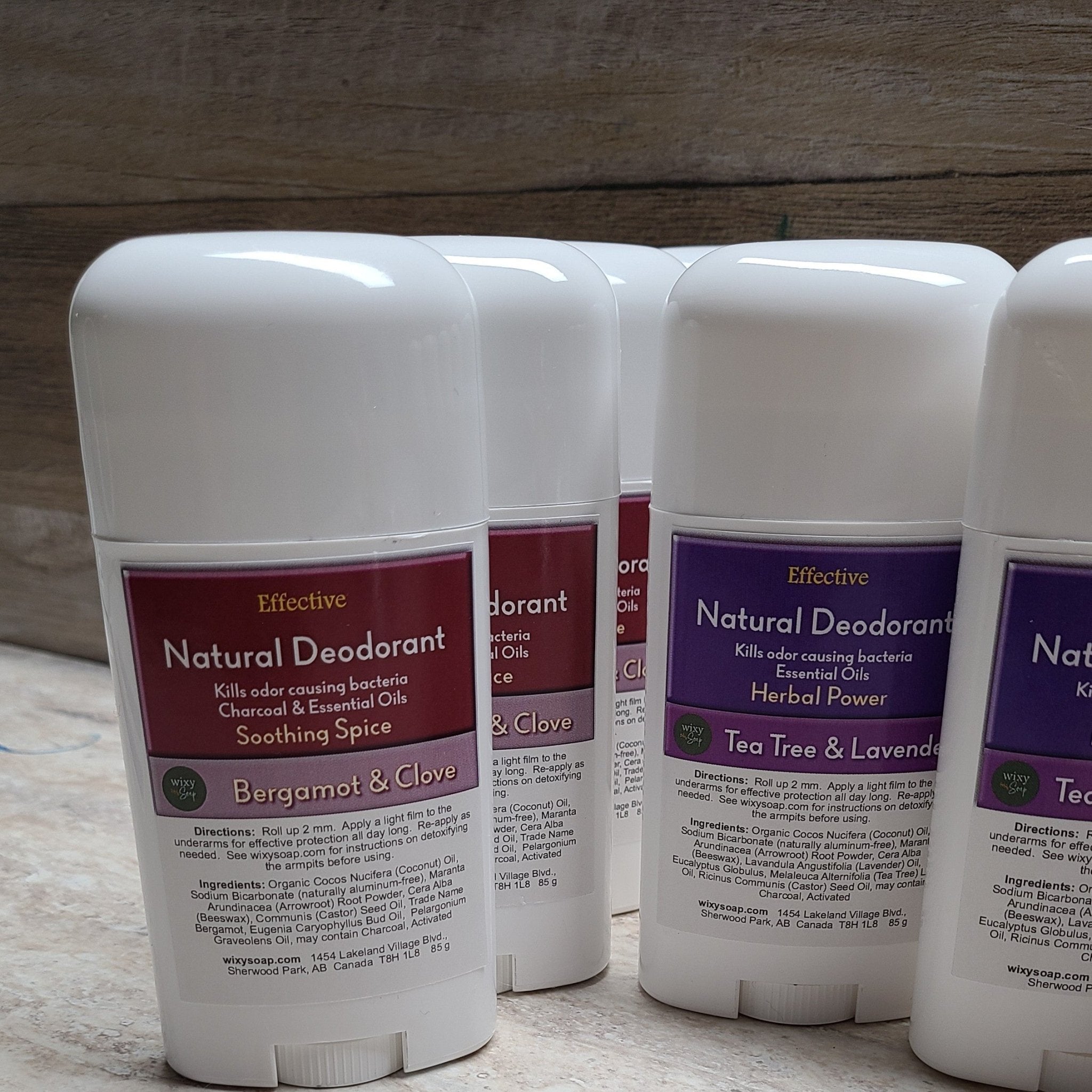 Natural Deodorant Tubes for Men & Women - Aluminum Free, Long Lasting Odor Protection - Perfect for Gym, Travel & Everyday Use