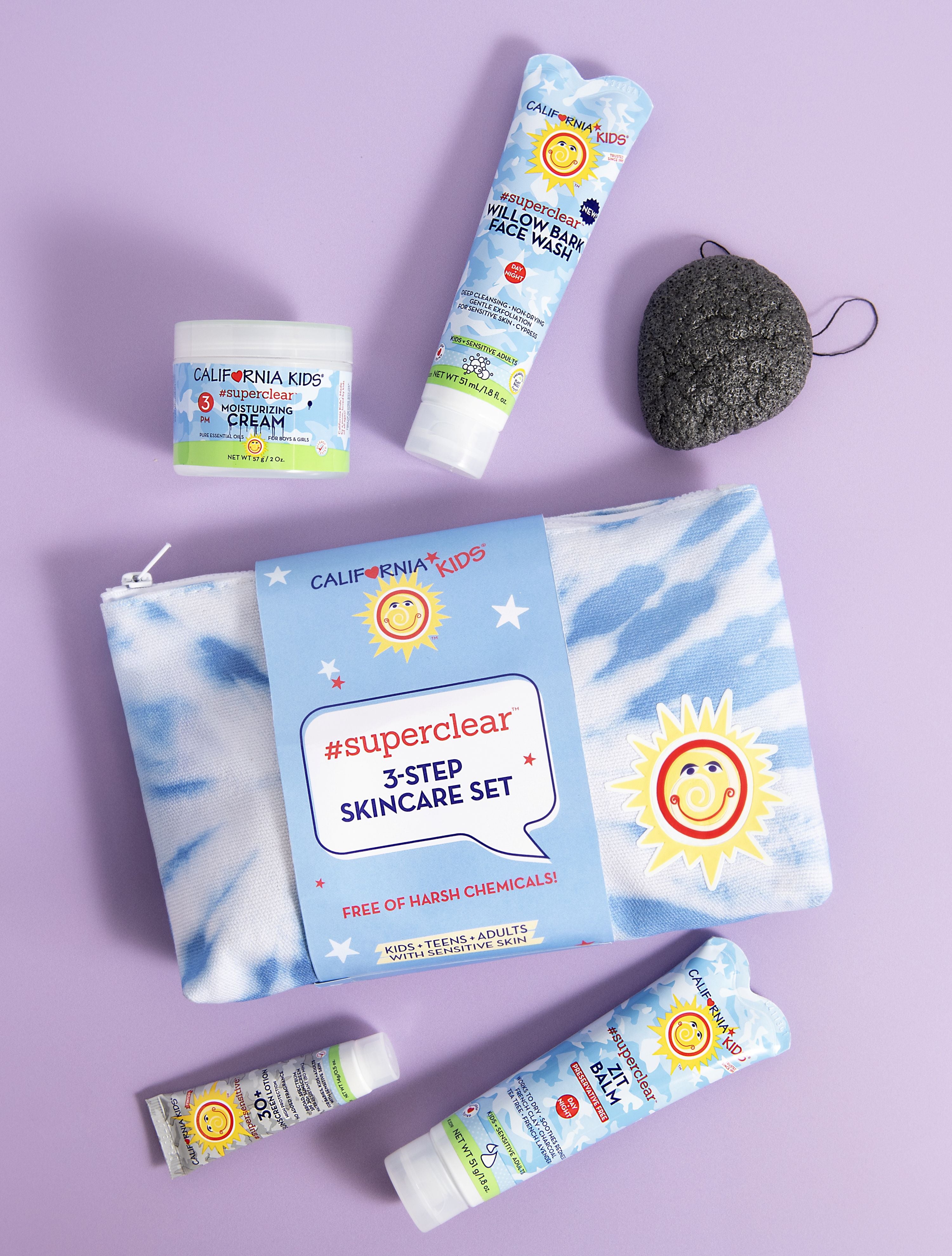 California Kids® #SuperClear™ Kit - Clear & Safe Kids' Activity Set for Home, School & Travel | Perfect for Arts, Crafts & Mess-Free Play