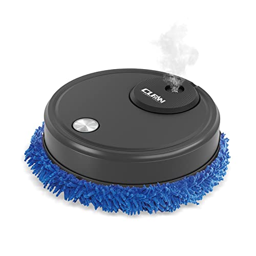 Gazechimp Smart Robot Vacuum Cleaner - Quiet, Rechargeable with Humidifying Spray for Carpets & Hard Floors | Ideal for Pet Hair, Dust & Household Cleaning (Black)