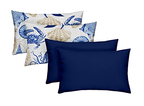 Blue Tan Crab + Royal Blue
