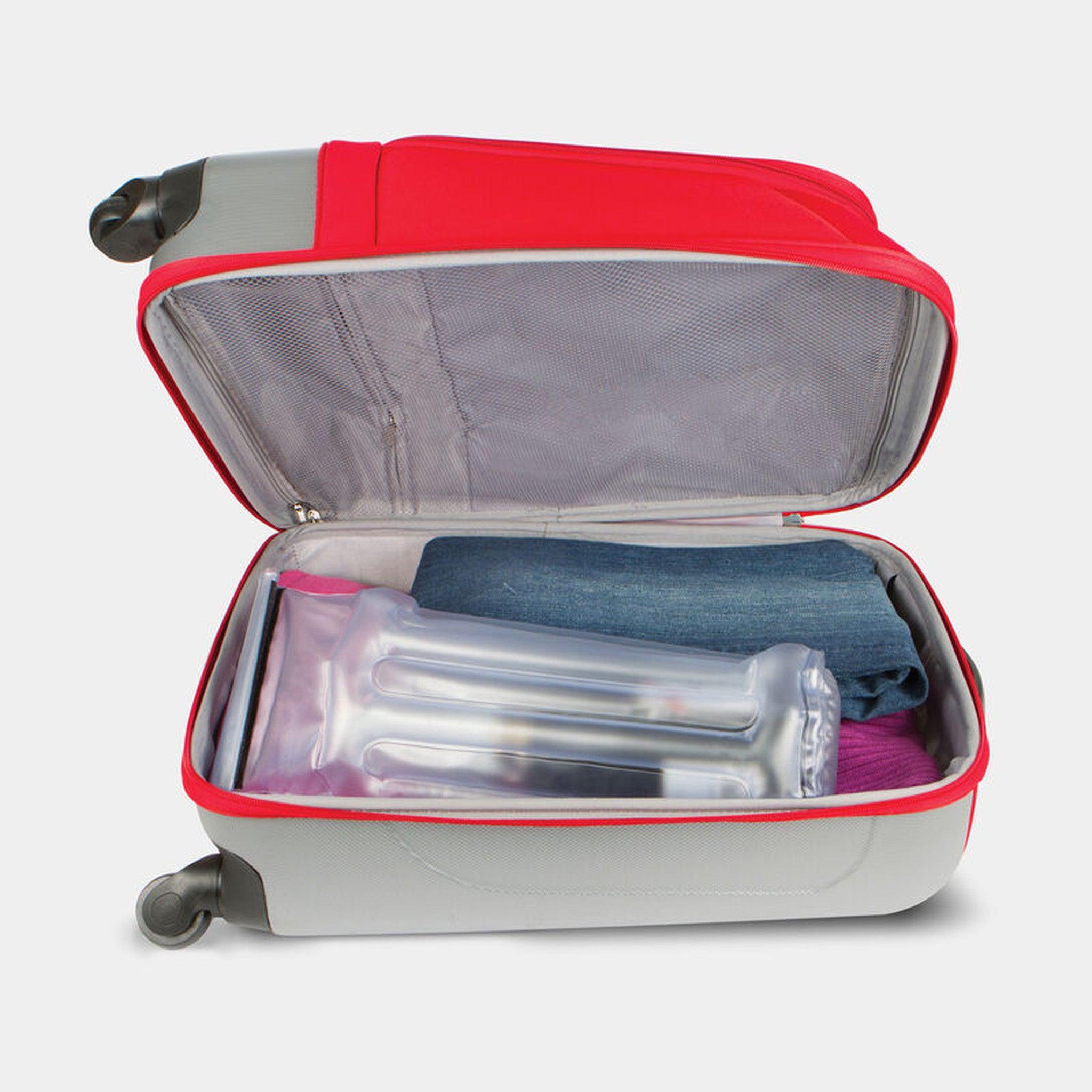 Travelon Inflatable Water Bottle Pouch - Leak-Proof Collapsible Travel Bottle for Hiking, Camping & Air Travel | Compact Liquid Storage Solution