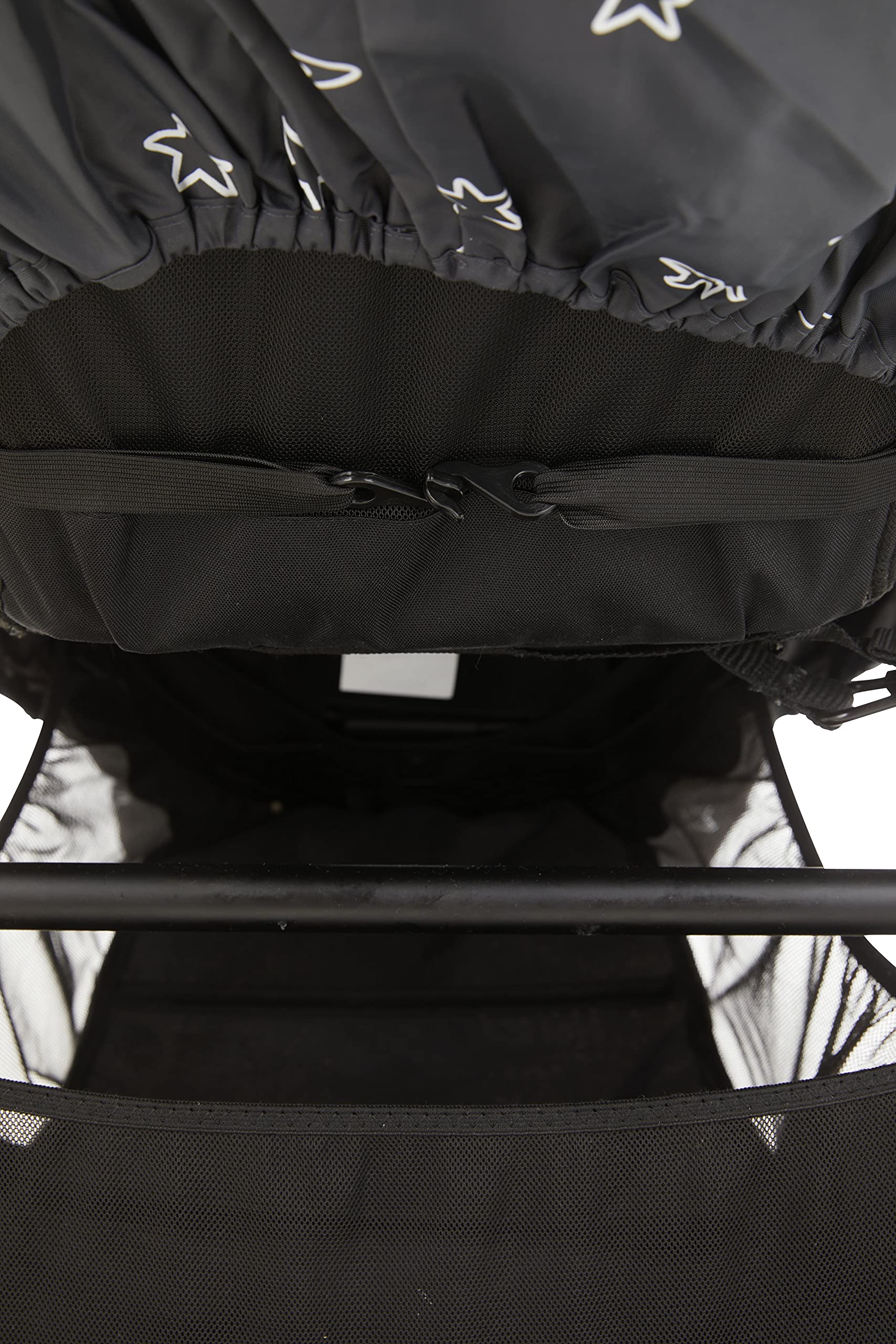 Universal Baby Stroller Rain Cover - Windproof, Waterproof Weather Shield for Infants - Protects from Rain, Snow, Dust - Perfect for Outdoor Walks, Travel & Inclement Weather (Gray)
