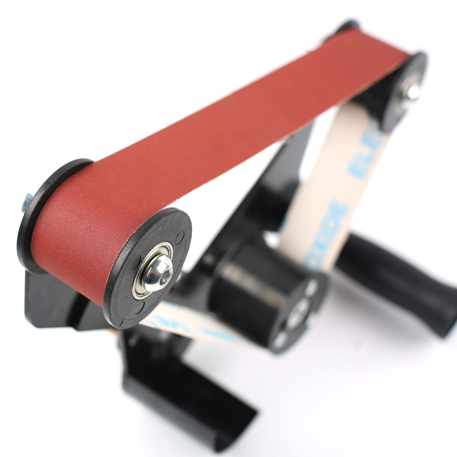 Angle Grinder Belt Sander Adapter - 5/8-11 Thread Pipe & Tube Sanding Attachment with 1.68