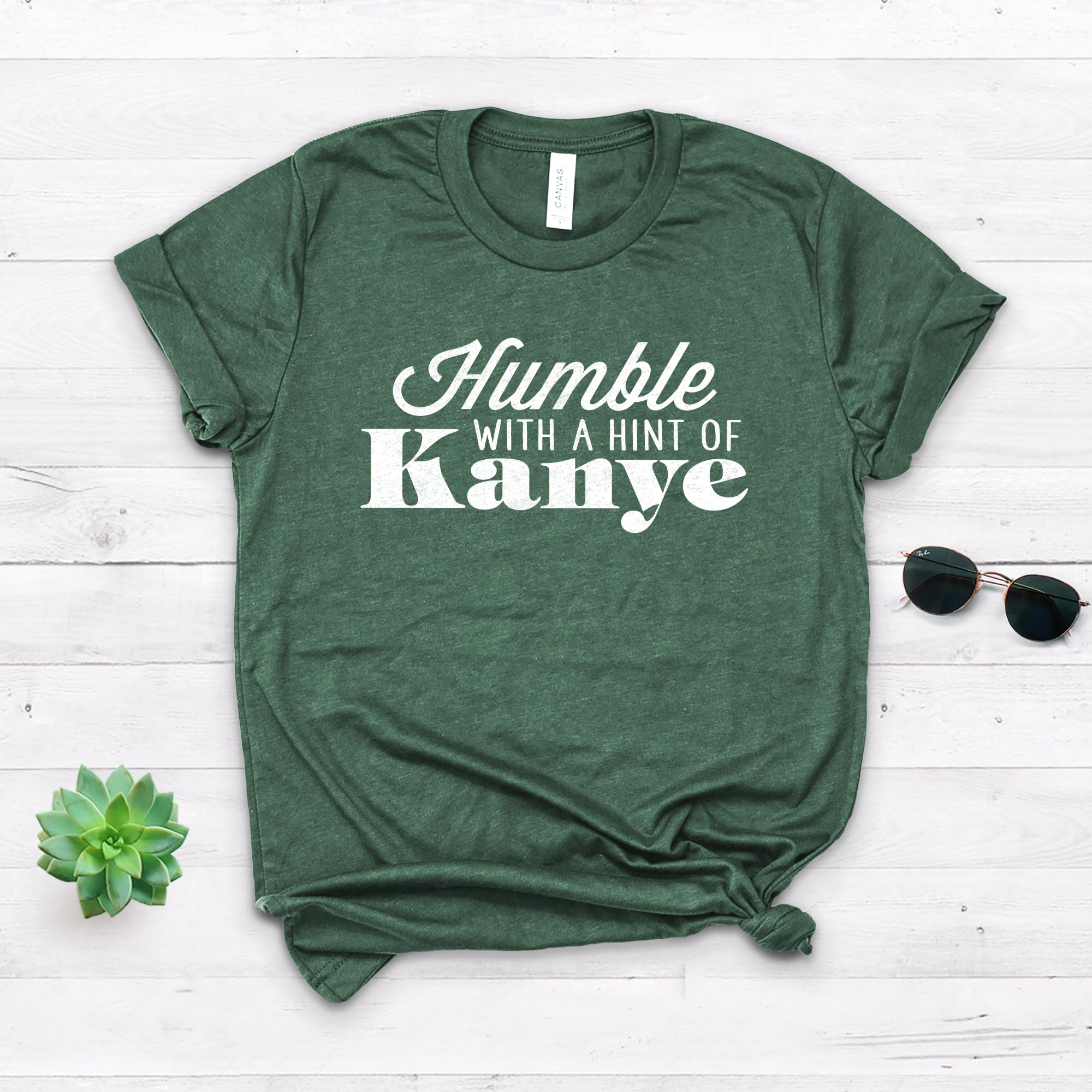**Kanye West Inspired Humble Gangster Rap T-Shirt - Thug Life Streetwear Tee - Softstyle Unisex Shirt for Hip-Hop Fans & Urban Fashion**    *(Perfect for Concerts, Streetwear Outfits, Rap Music Events & Casual Wear)*