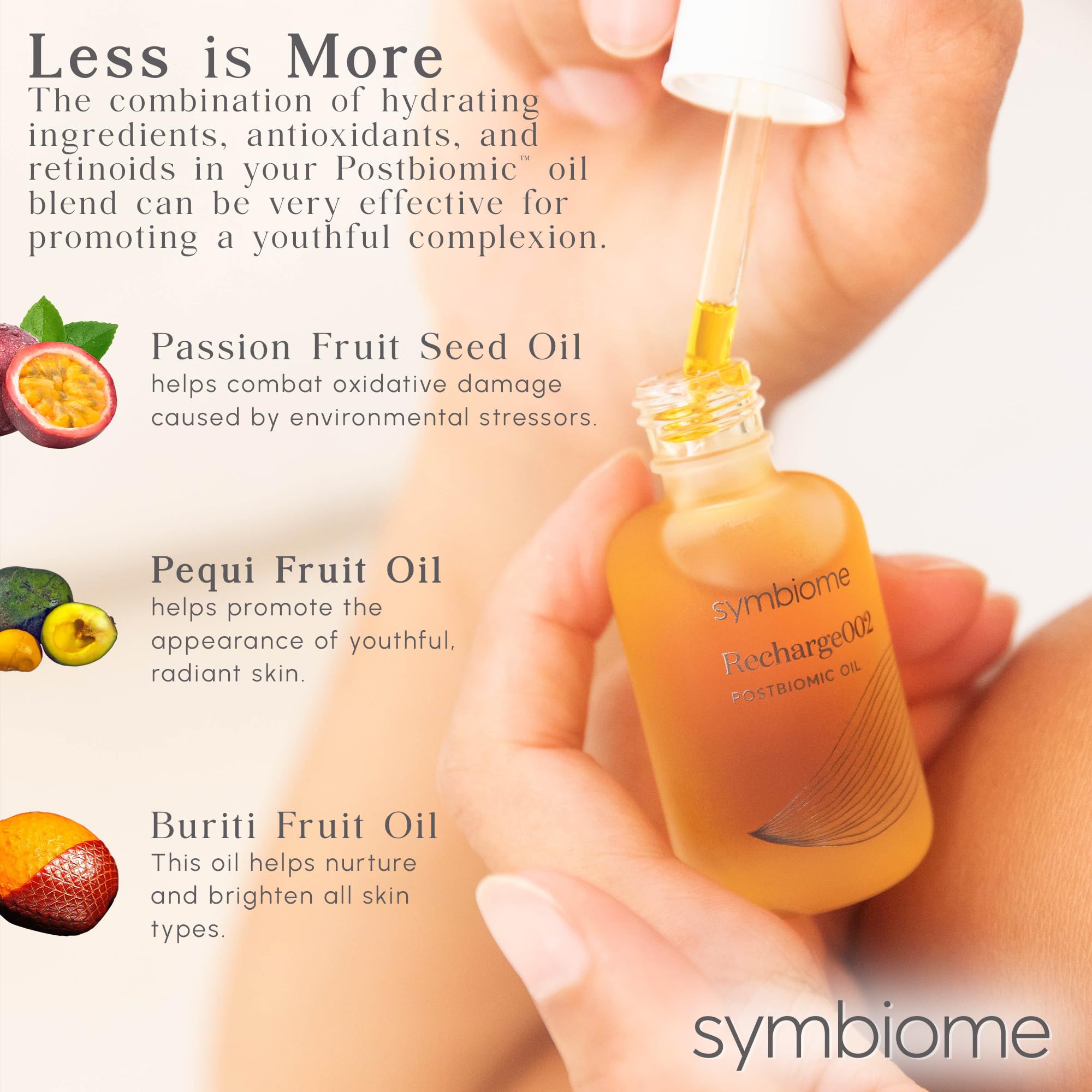 Revitalizing Face Oil - Postbiotic Hydrating Facial Oil for Women | Vegan, Organic Moisturizer (30mL) | Perfect for Dry Skin, Night Routine & Glowing Complexion