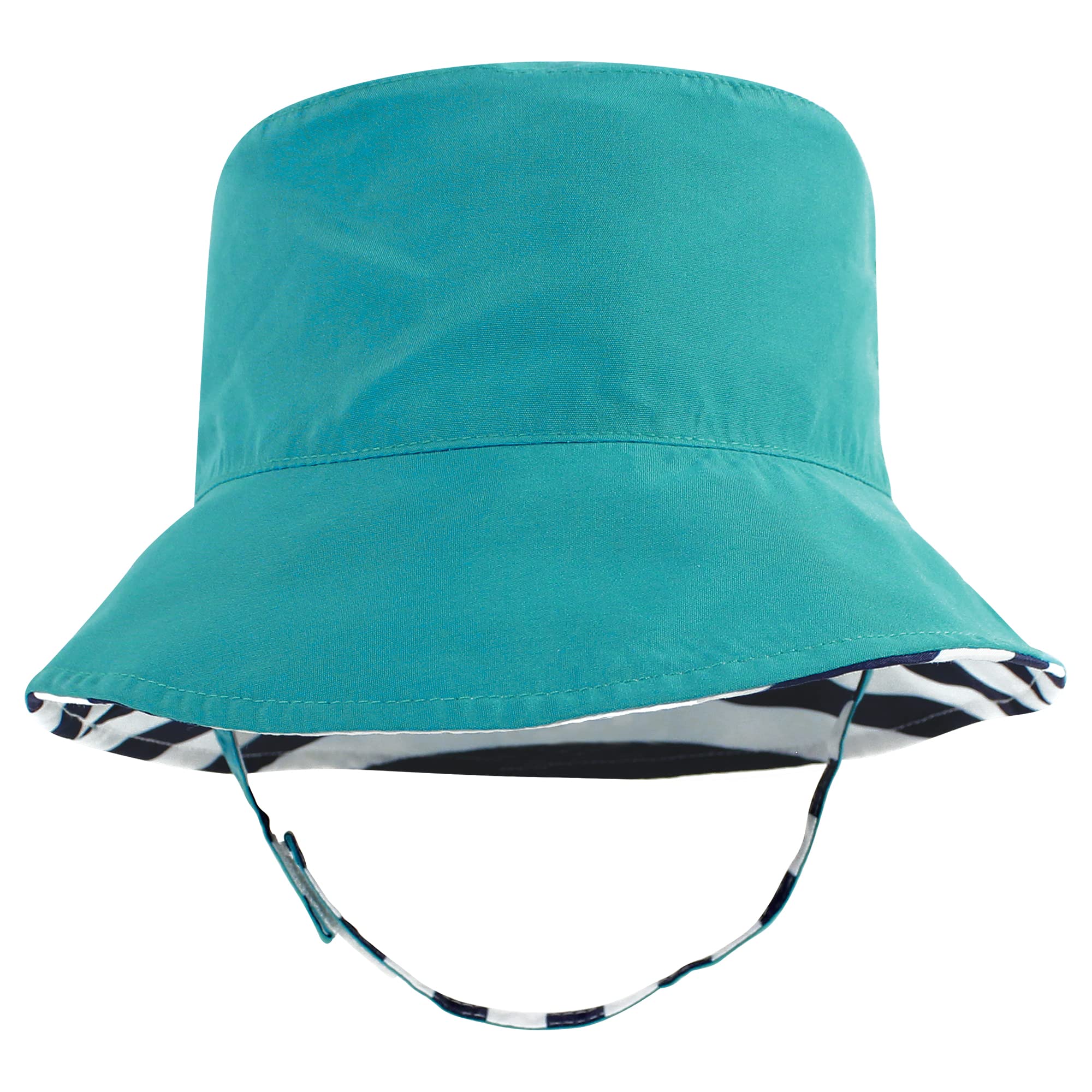 Hudson Baby Girls' Sun Protection Hat - UPF 50+ UV Protection Wide Brim Floppy Hat for Outdoor, Beach, Pool & Summer Activities