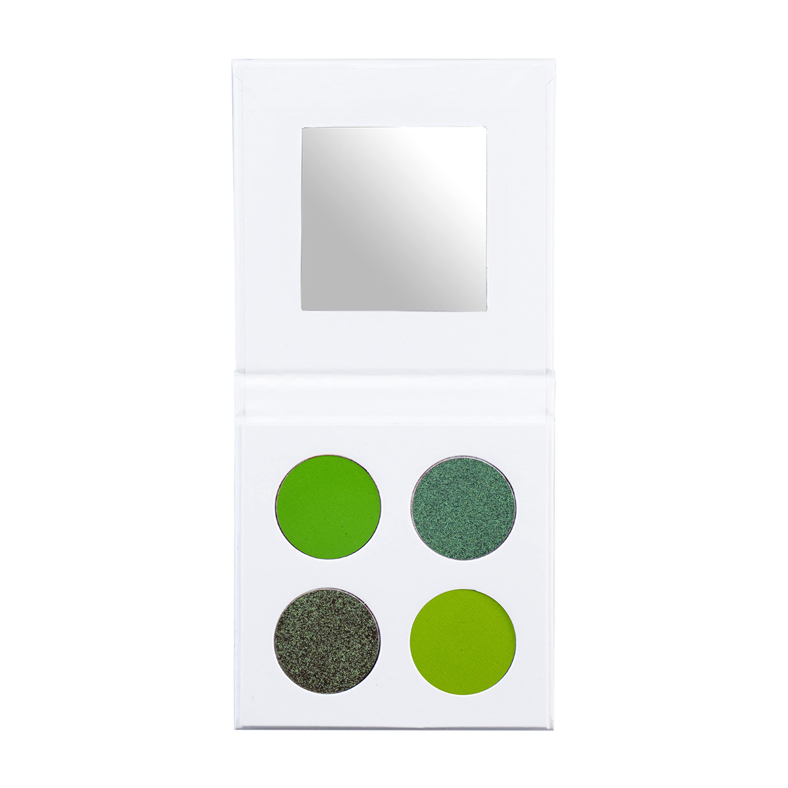 4 Colors Pigmented Eyeshadow Palette - Matte & Duochrome Long Lasting Makeup, Creamy Blendable Natural Shades for Day & Night Looks | Perfect for Parties, Weddings & Everyday Wear