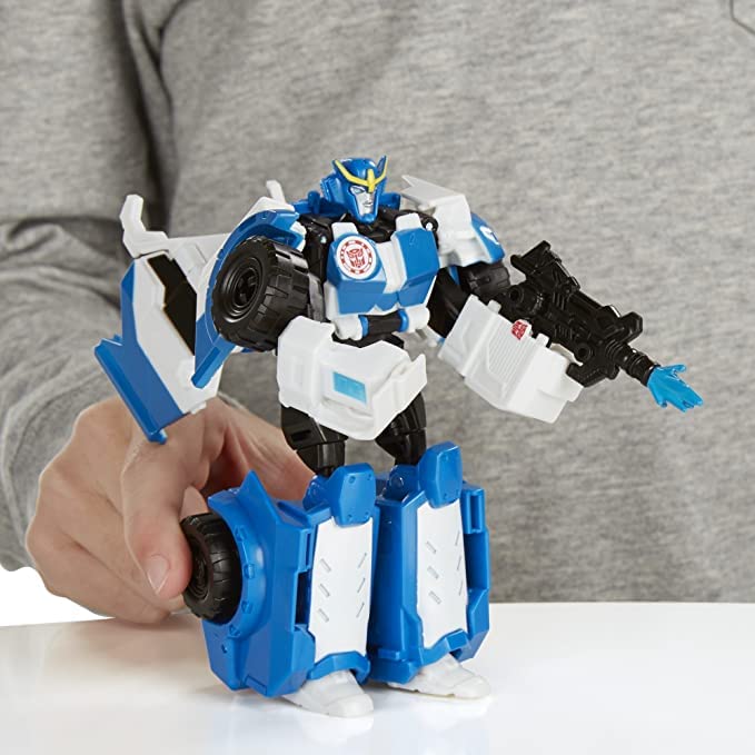 Transformers Robots in Disguise Warrior Class Strongarm Action Figure - Collectible Toy for Kids & Fans | Perfect for Playtime, Display & Gifts