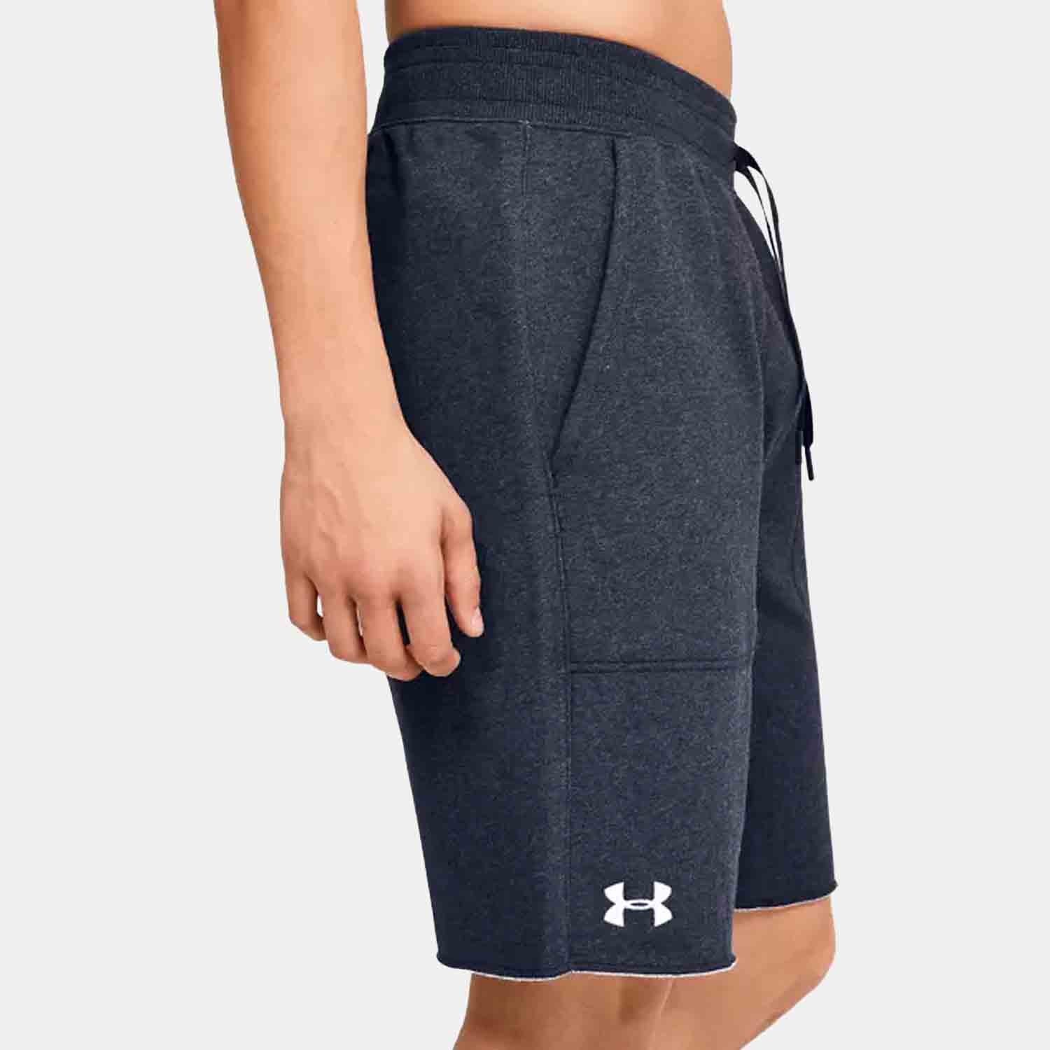 Under Armour Hustle Fleece Shorts for Men - Lightweight Athletic Running Shorts with Comfortable Fit - Perfect for Gym, Jogging & Casual Wear