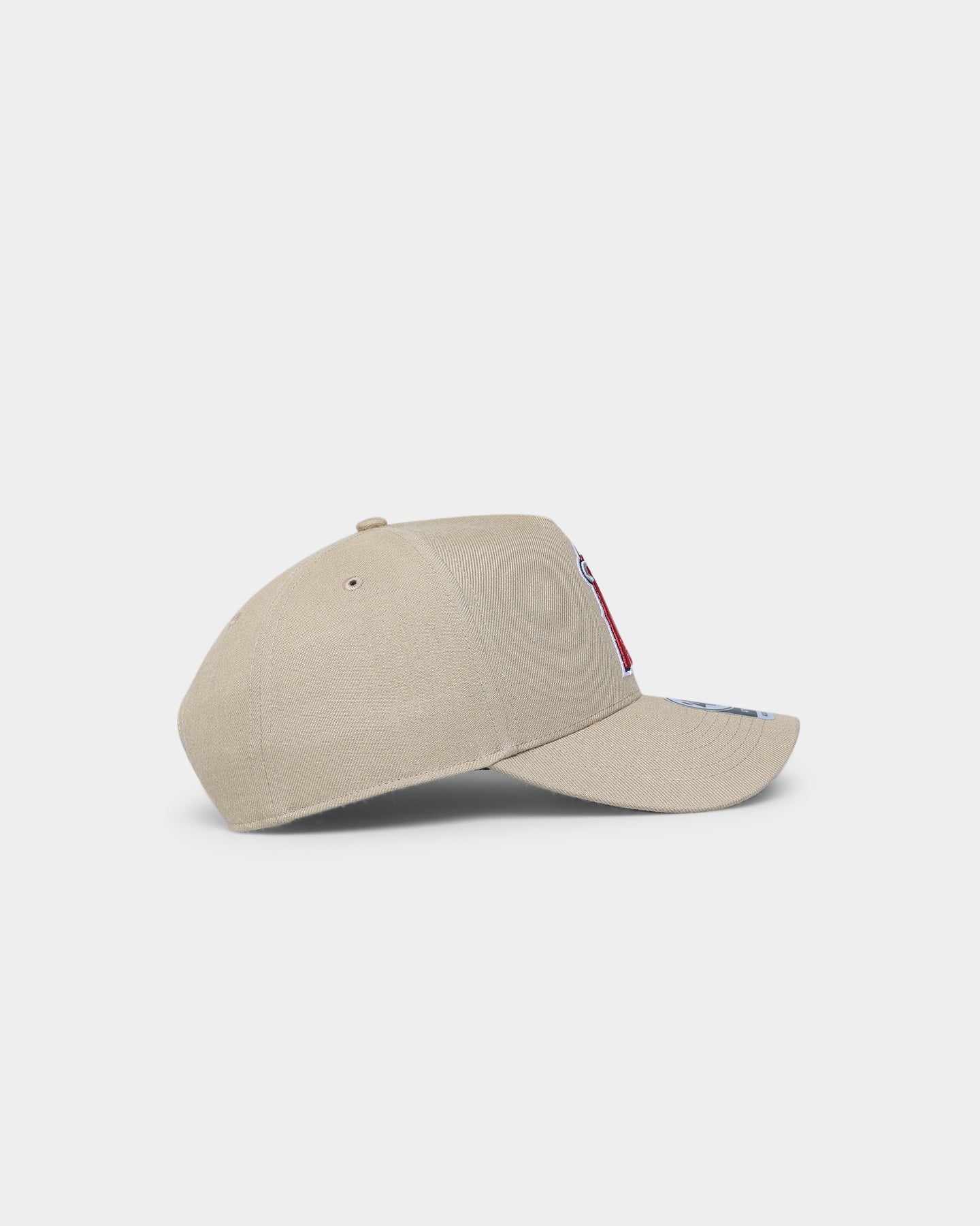 47 Brand Los Angeles Angels Replica MVP DT Snapback Khaki Hat - Official MLB Baseball Cap for Men & Women - Perfect for Games, Tailgating & Fan Collections