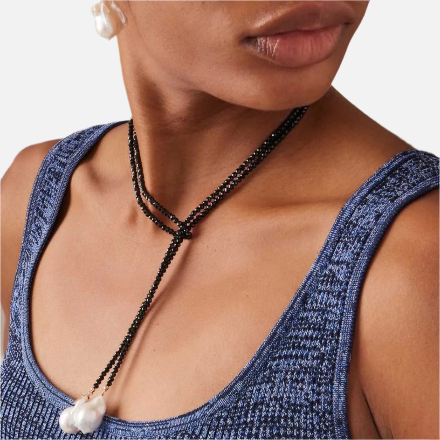 Spinel Classic Gemstone Lariat Necklace - Elegant Statement Jewelry for Women | Perfect for Weddings, Parties & Special Occasions