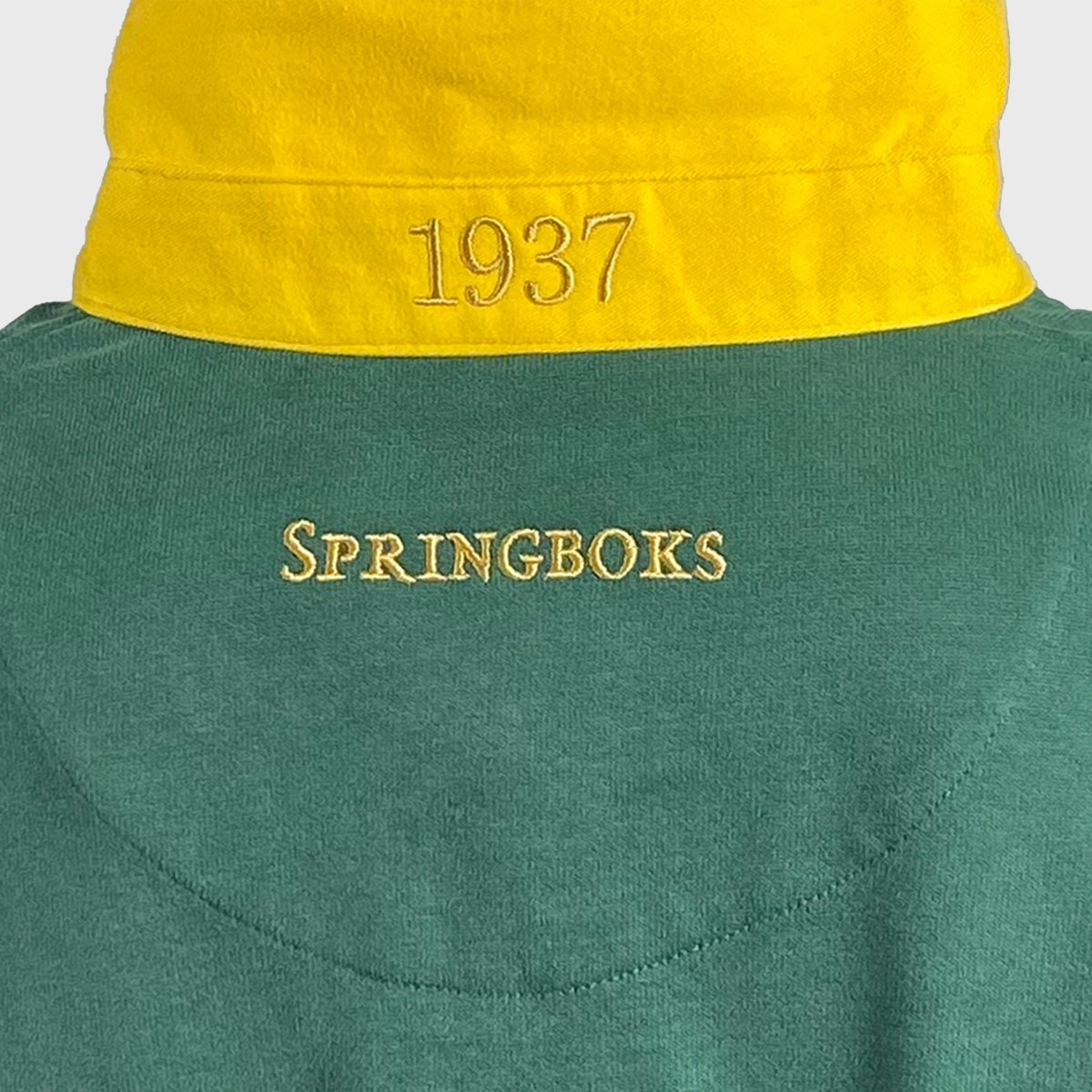 Ellis Rugby Vintage 1937 South Africa Long Sleeve Rugby Jersey - Retro Rugby Shirt for Fans, Collectors & Game Day Outfits