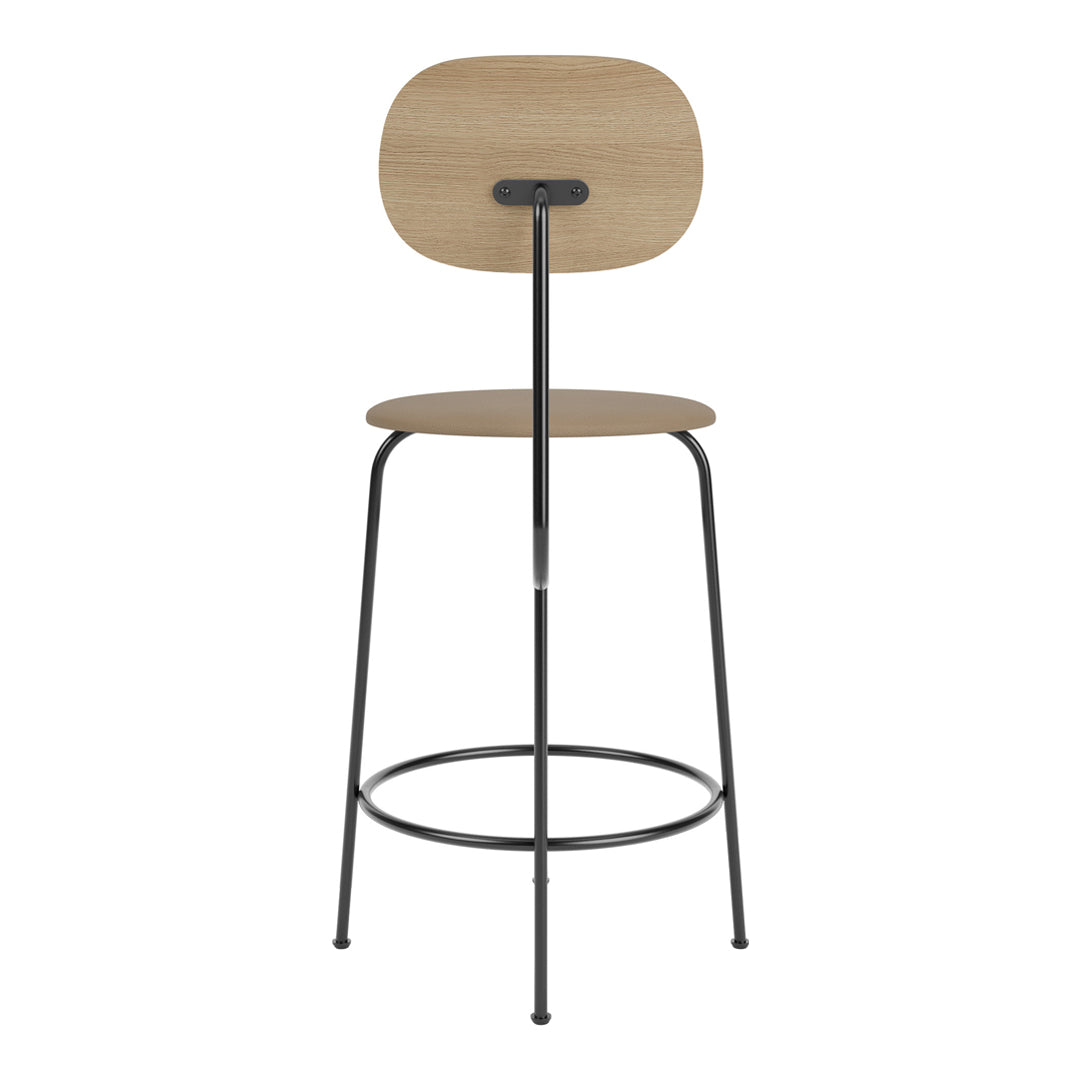 Afteroom Counter Chair Plus - Modern Upholstered Bar Stool for Kitchen Island, Breakfast Nook & Home Bar - Comfortable Seat with Premium Fabric - Adjustable Height Counter Height Stool