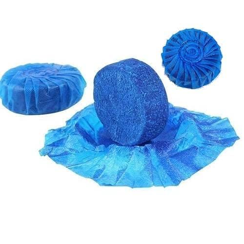 **Automatic Toilet Bowl Cleaner Tablets - 10 Pack | Blue Toilet Tank Cleaner with Strong Detergent & Long-Lasting 300 Brushes | Mild Fresh Pine Scent for Bathroom & Home Cleaning**    *(Perfect for Daily Toilet Maintenance, Hotels, Restrooms & Household Use)*