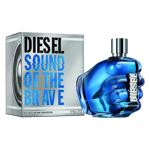 Diesel Sound Of The Brave 125ml Eau De Toilette for Men - Fresh Woody Fragrance for Date Night & Special Occasions