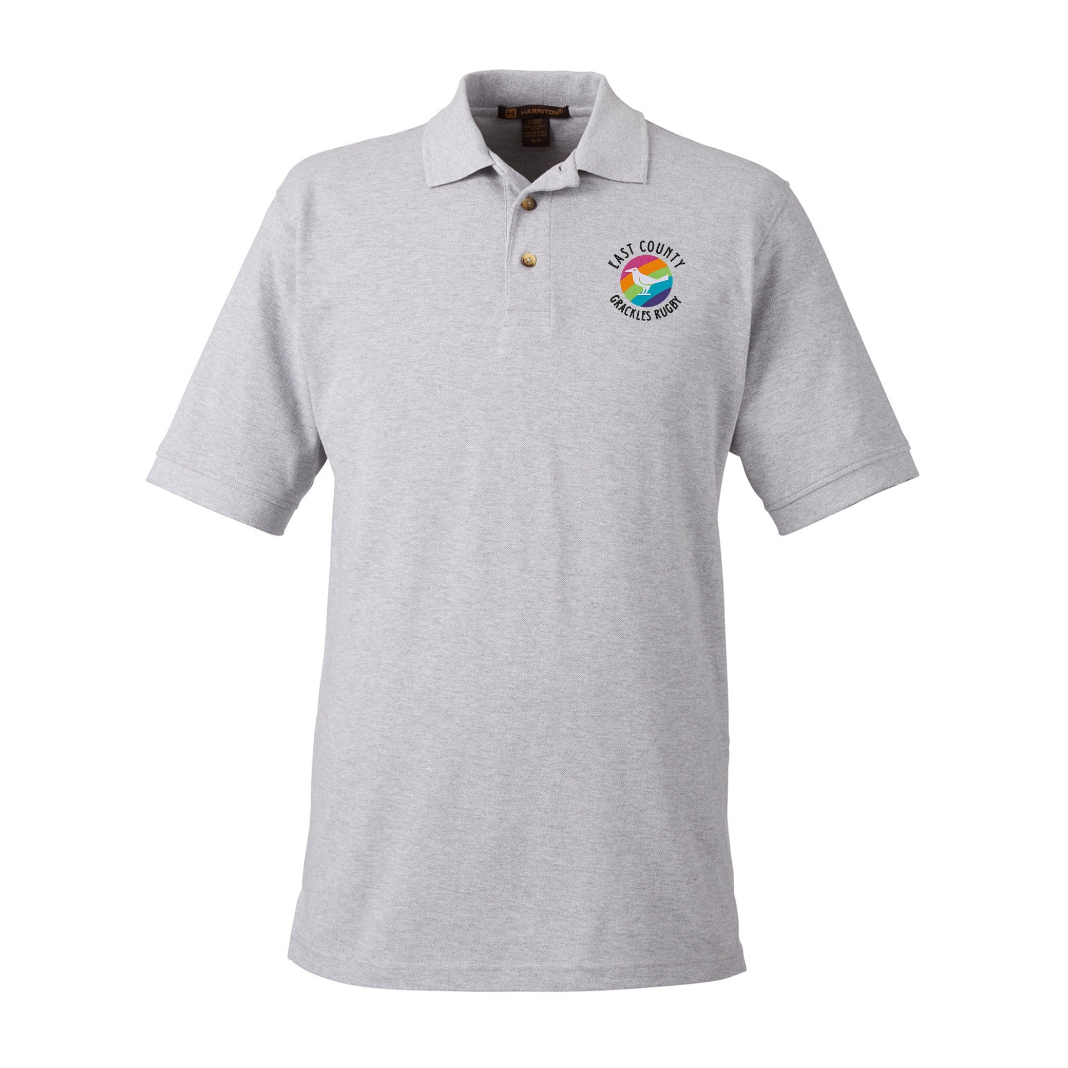 East Co. Grackles Ringspun Cotton Polo Shirt for Men - Comfortable & Breathable Casual Wear for Golf, Office & Outdoor Activities
