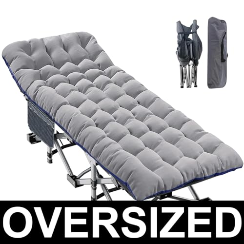 Stripe Cot & Gray Pad