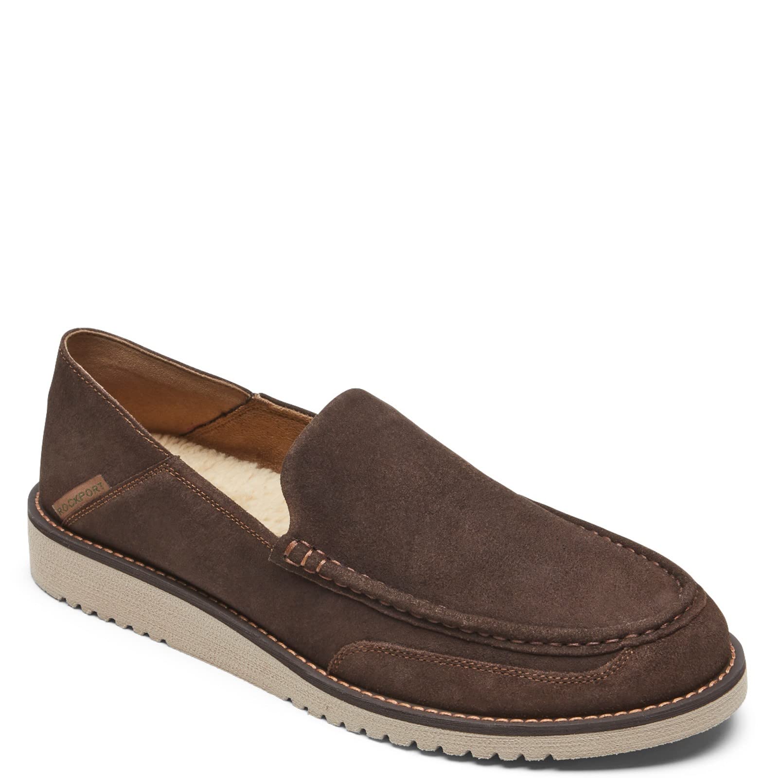 Rockport Men's Axelrod Crush Back Slippers - Comfortable Casual House Shoes for Indoor & Outdoor Wear - Perfect for Lounging, Errands, and Travel