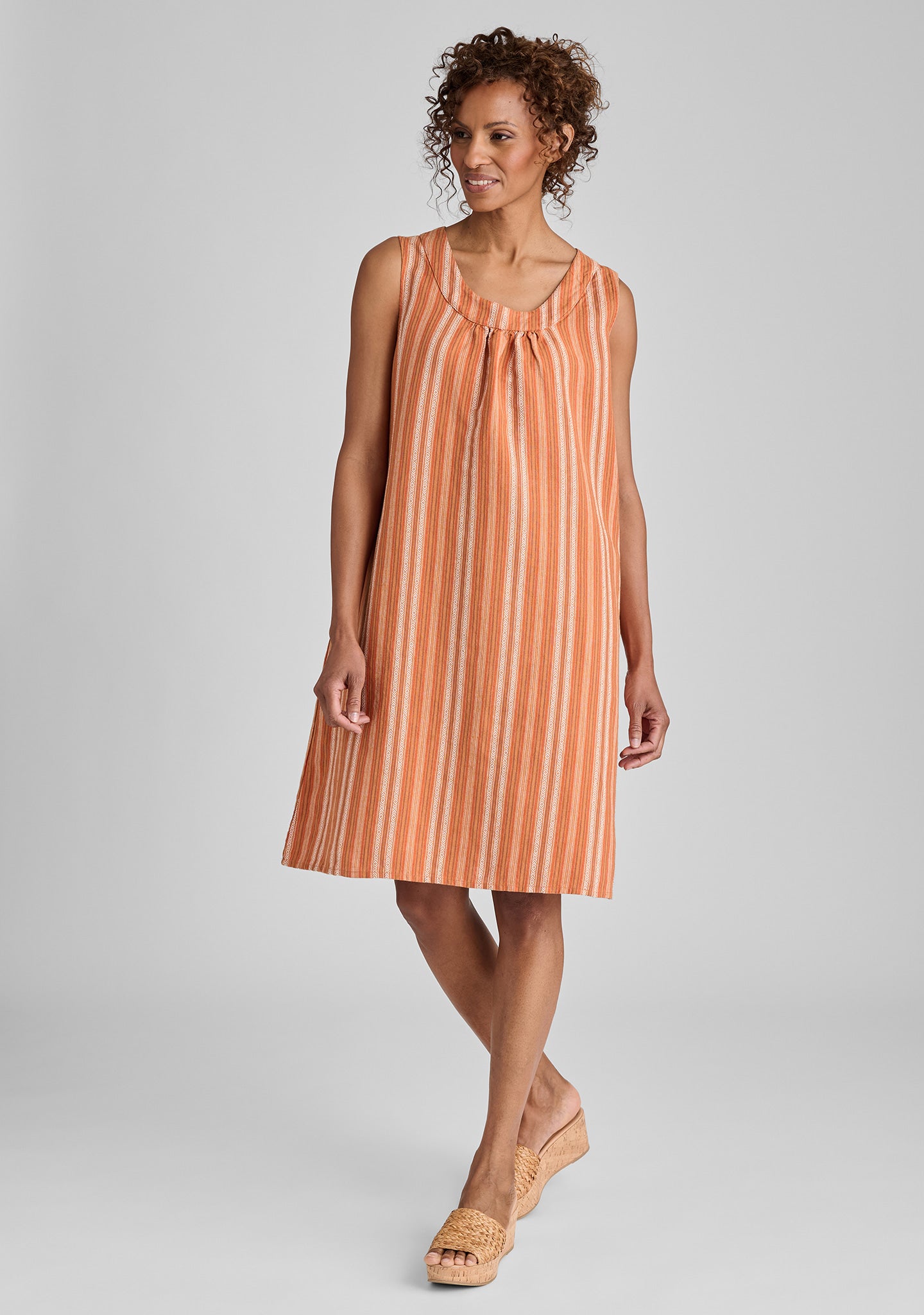 Stylish Linen Shift Dress for Women | Comfortable & Breathable Summer Dress | Perfect for Beach, Office & Casual Outings