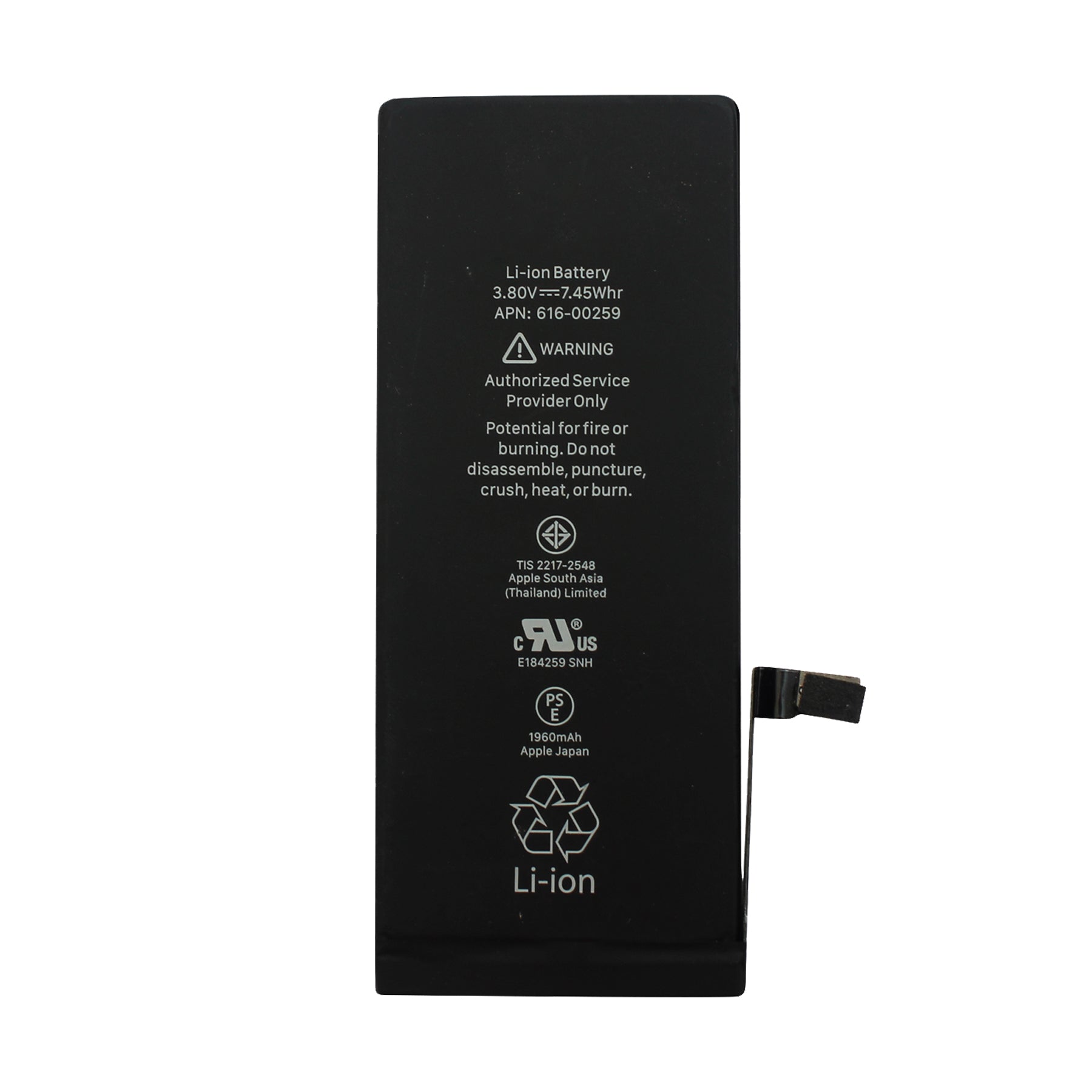 Original iPhone 7 Replacement Battery - High Capacity 1960mAh | Long-Lasting Power for iPhone 7 | Perfect for Travel, Work & Everyday Use