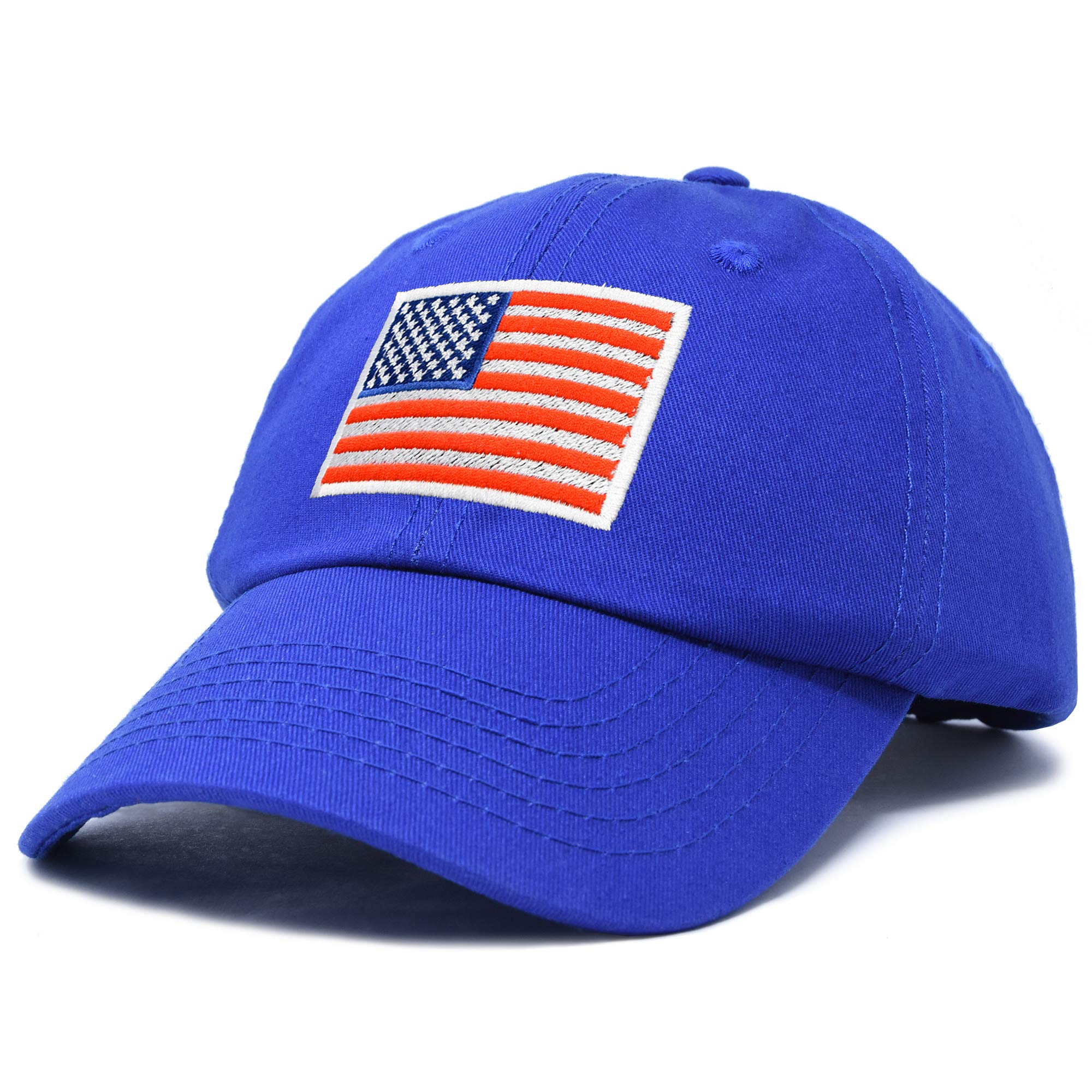 Premium USA Baseball Cap with American Flag - Patriotic Adjustable Dad Hat for Men & Women - Perfect for 4th of July, Veterans Day, and Outdoor Activities