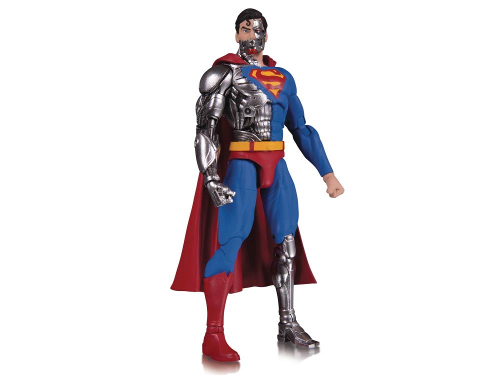 DC Collectibles DC Essentials #17 Cyborg Superman 6-Inch Action Figure - Premium Collectible for Superhero Fans, Display & Play