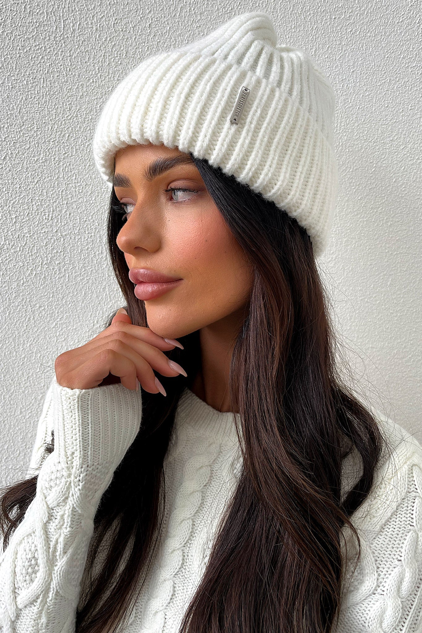 Luna Beanie Hat for Women & Men - Soft Winter Knit Beanie - Warm Fleece Lined Skull Cap - Perfect for Skiing, Snowboarding & Outdoor Activities