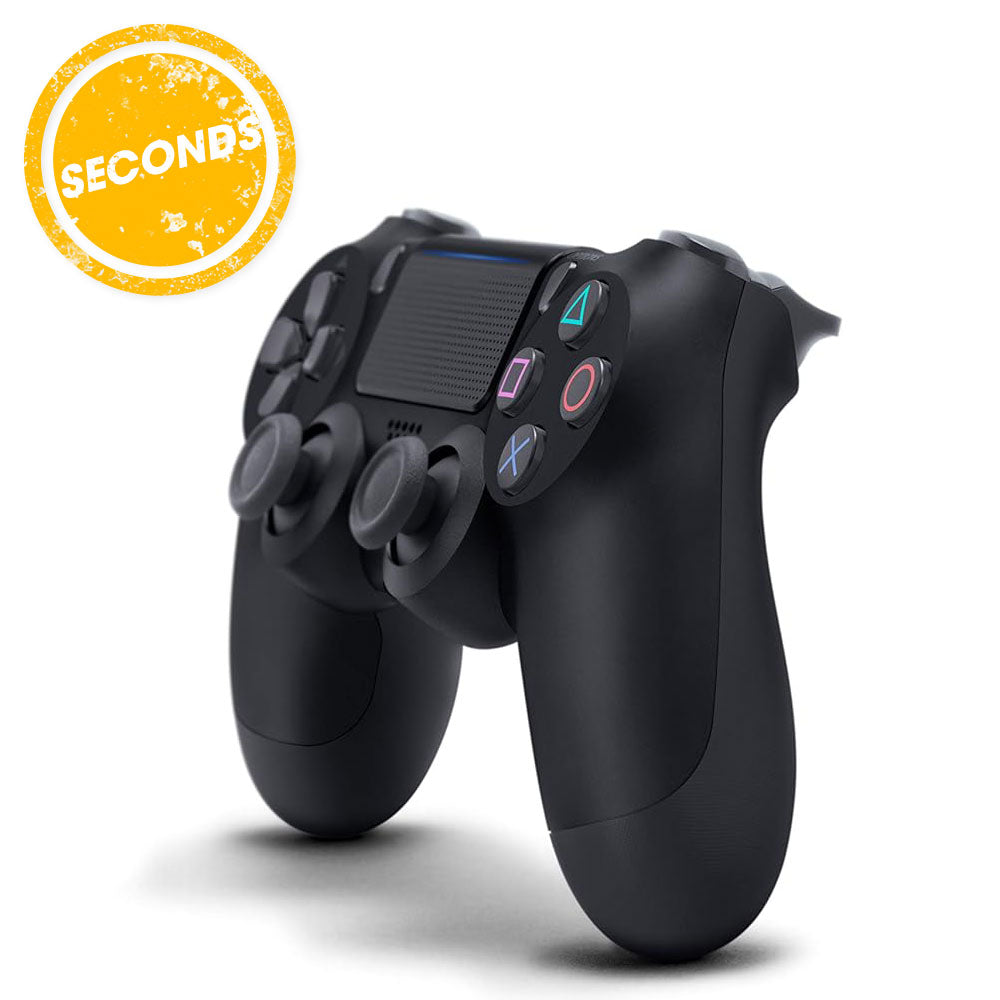 Refurbished Sony PS4 DualShock 4 Wireless Controller V2 - Jet Black | Official PlayStation 4 Gamepad | Perfect for Gaming, Streaming & Multiplayer Sessions