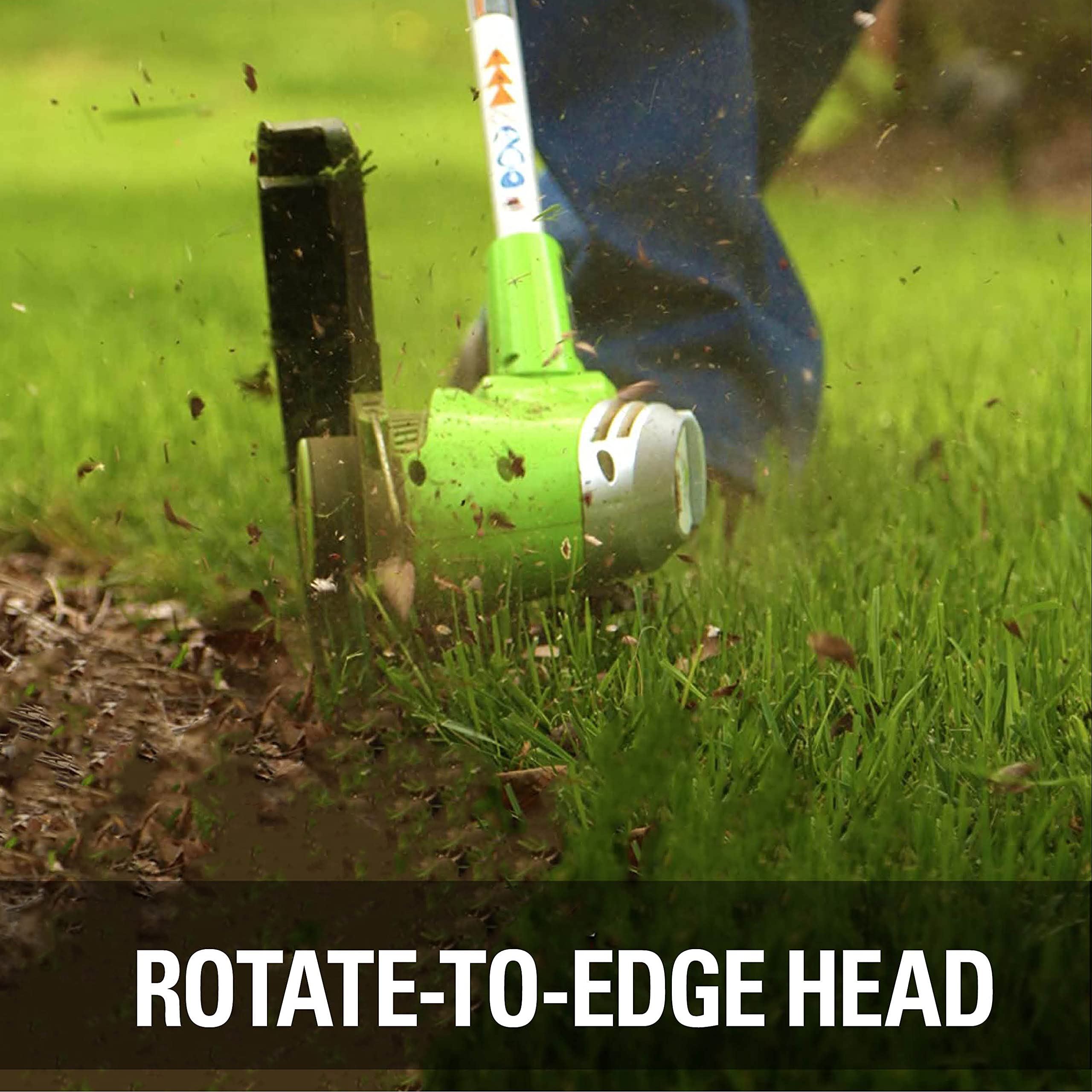 Greenworks 40V 13-Inch Cordless String Trimmer & Edger - Battery & Charger Sold Separately - Perfect for Lawn Care, Yard Maintenance & Landscaping