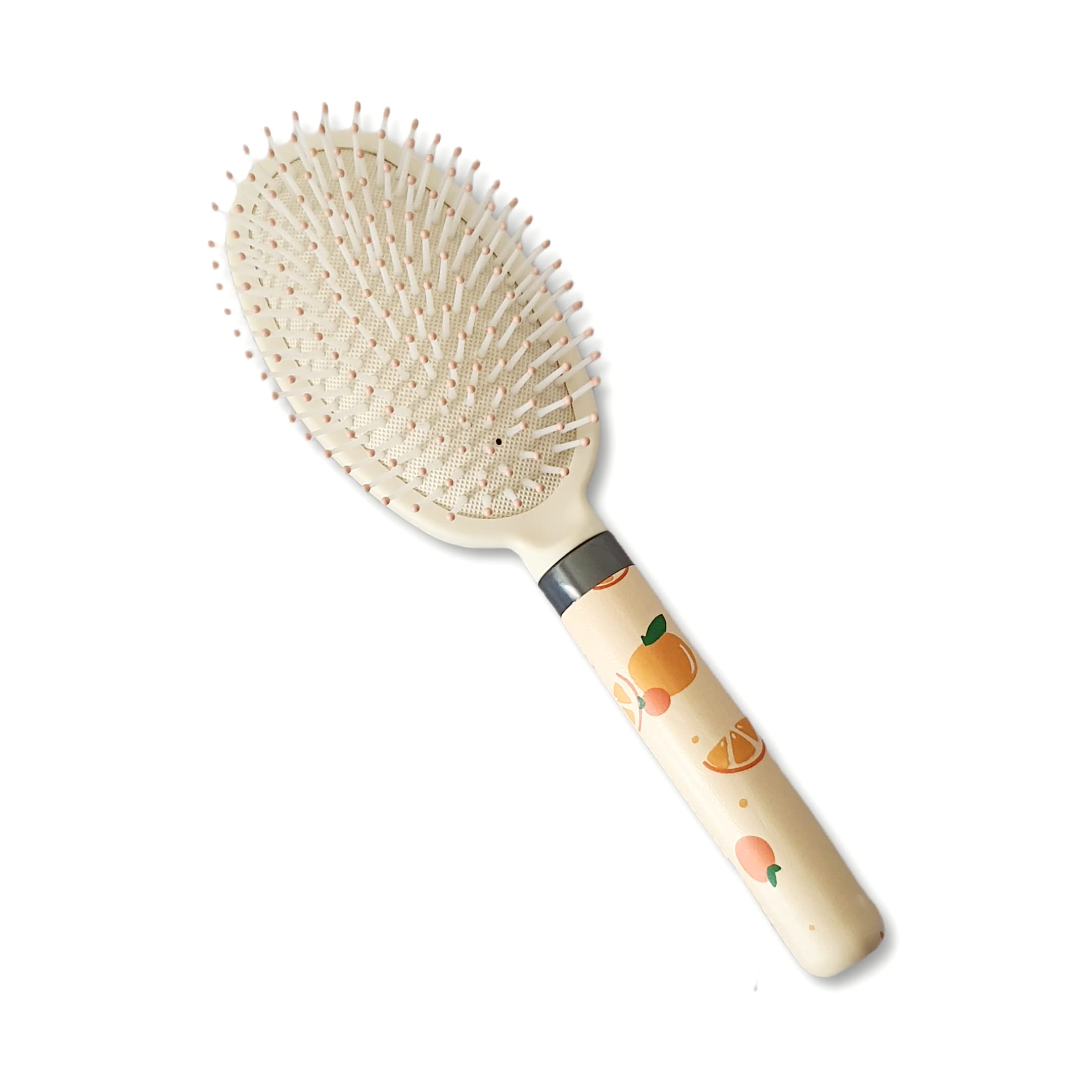 **2 Pack Printed Cute Oval Paddle Hair Brush Set for Men & Women - Hair Styling, Detangling & Hair Growth - Perfect for Home, Travel & Salon Use**