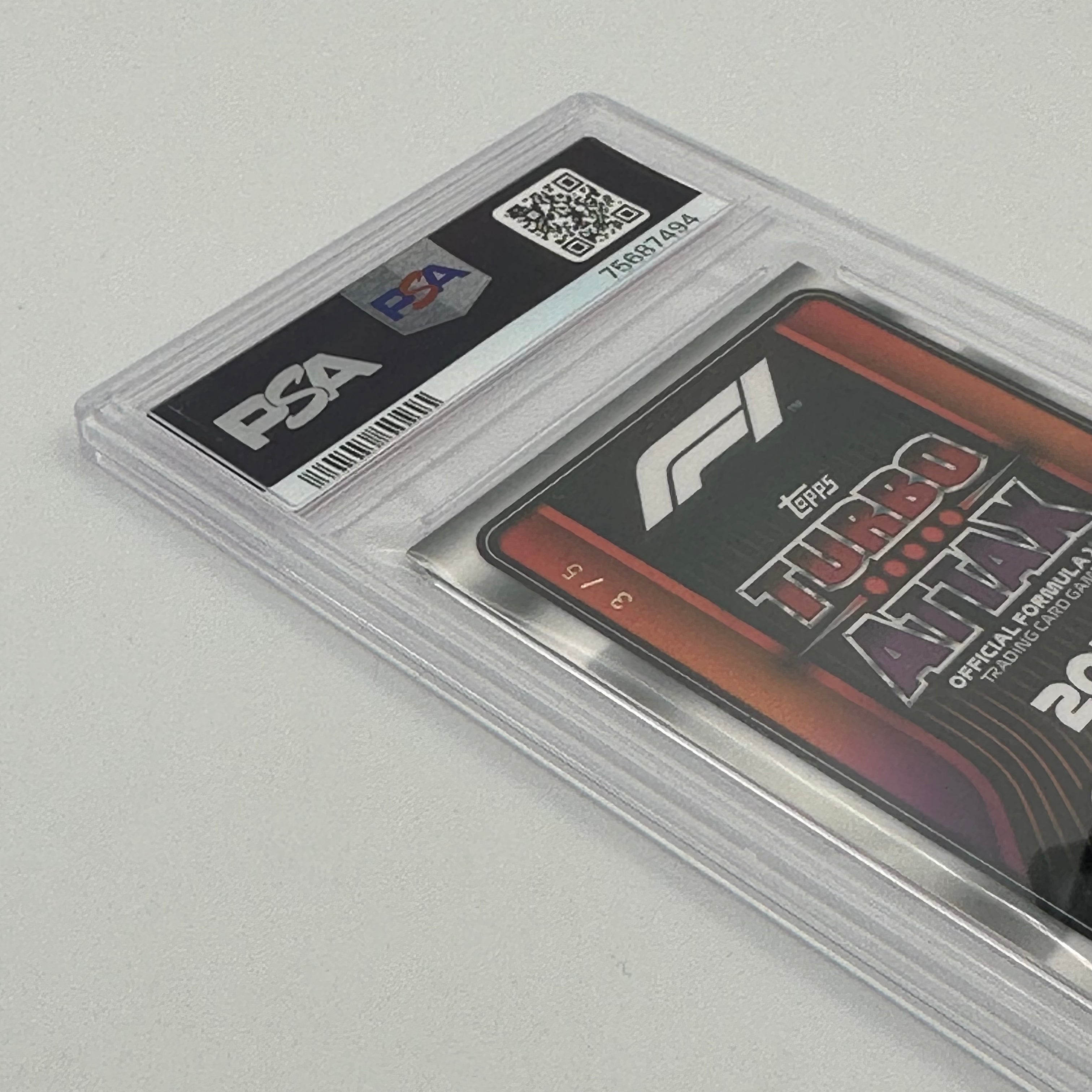 PSA 6 Charles Leclerc #CL16 Signed Red F1 Racing Card - Collectible Autograph Memorabilia for Formula 1 Fans & Sports Collectors (Perfect for Display, Trading, and Investment)