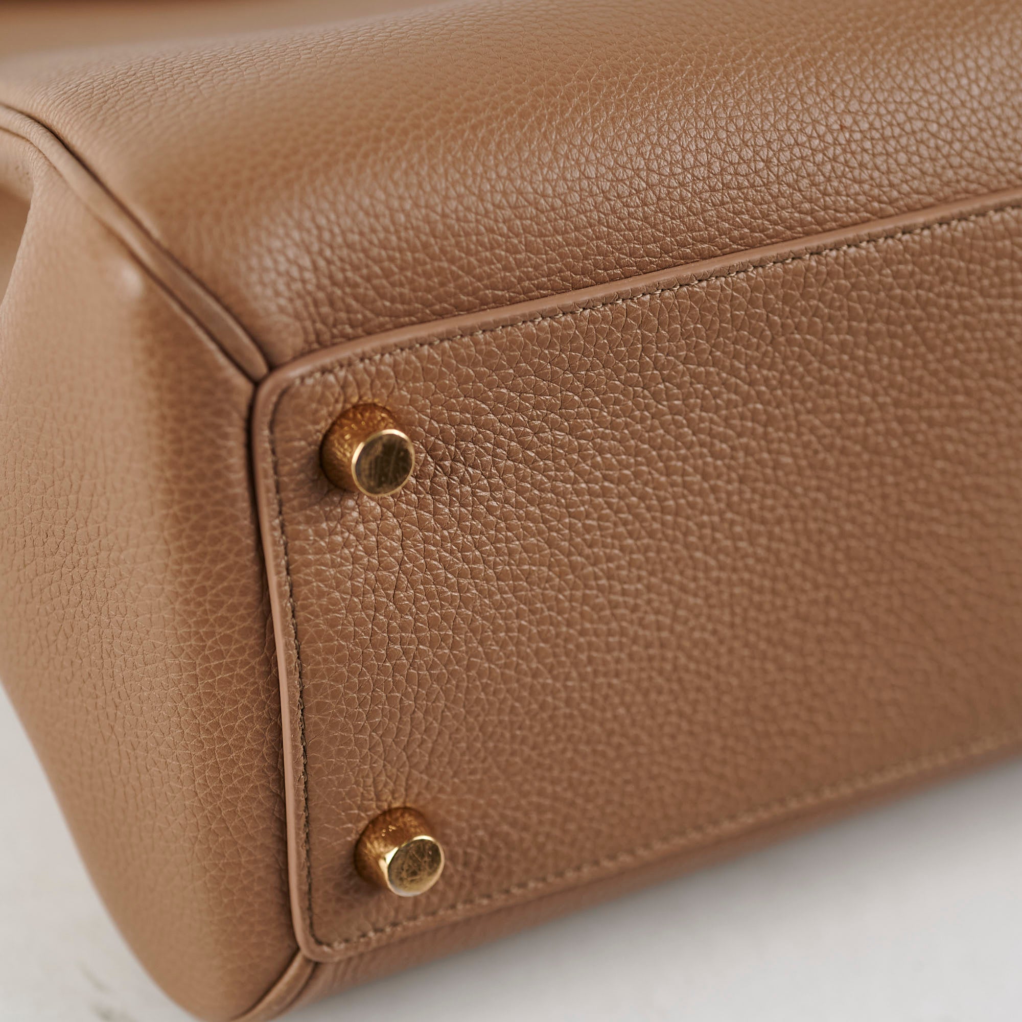 Celine 16 Medium Classic Taupe Handbag - Luxury Leather Shoulder Bag for Women | Perfect for Work, Travel & Everyday Use