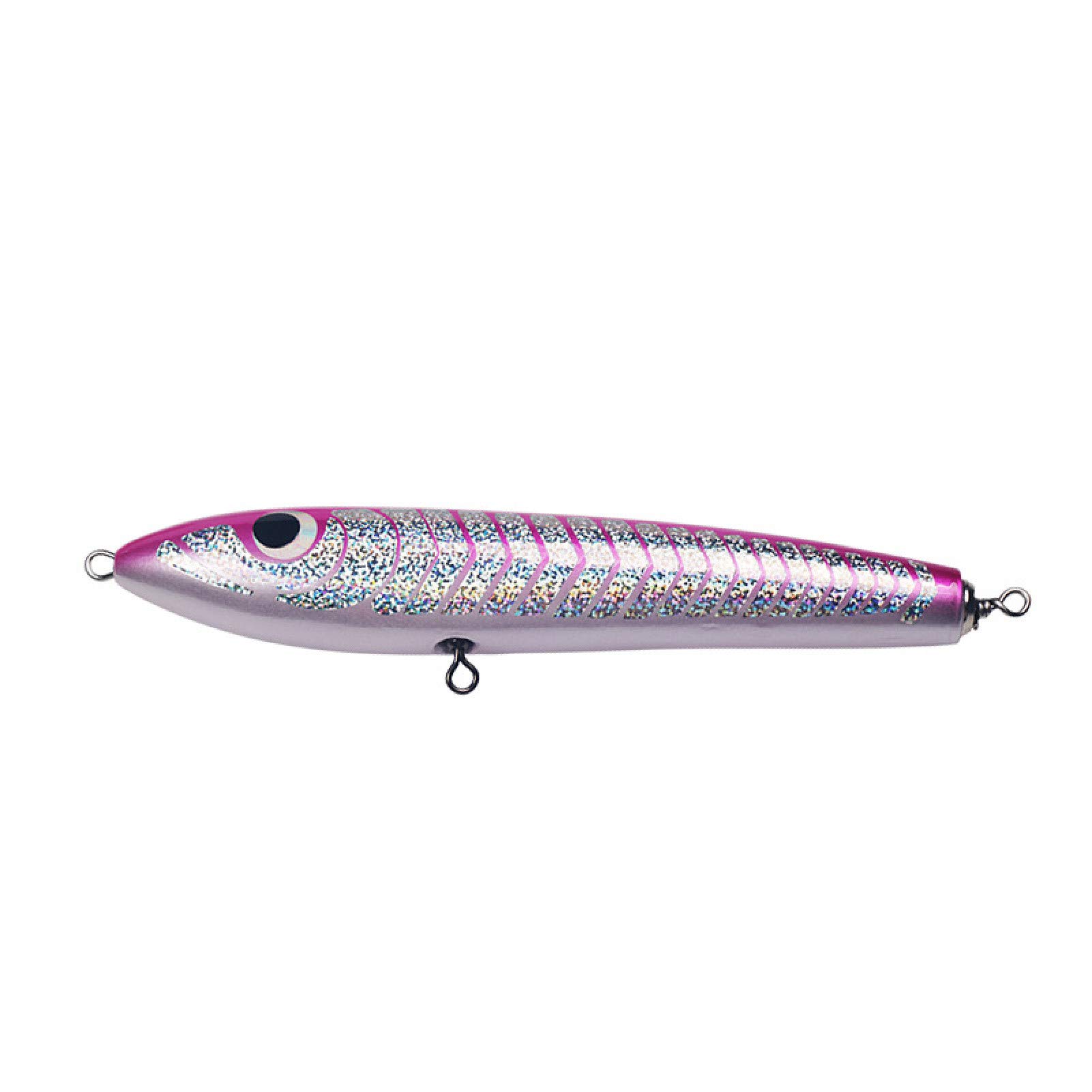 Premium 140g 235mm Realistic Wooden Tuna Trolling Fishing Lure - High-Performance Saltwater Bait for Tuna, Marlin & Big Game Fish - Perfect for Offshore, Deep Sea & Sport Fishing Adventures