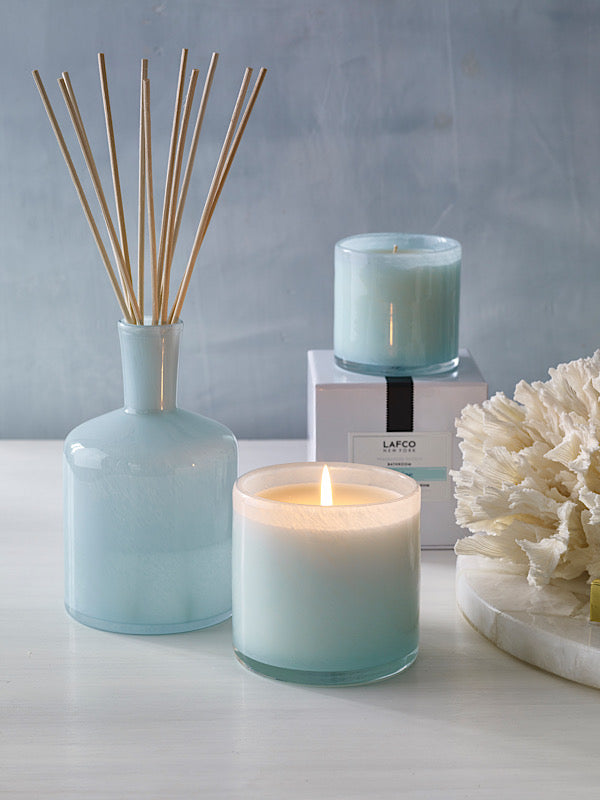 LAFCO Marine Collection Luxury Scented Candles - Ocean Breeze & Sea Salt Aromatherapy for Home, Spa & Relaxation