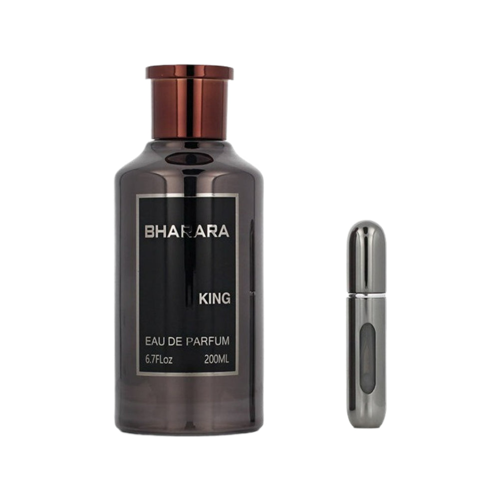 King Eau De Parfum for Men - 6.7oz/200ml Luxury Cologne - Long Lasting Fragrance for Date Night, Office & Special Occasions