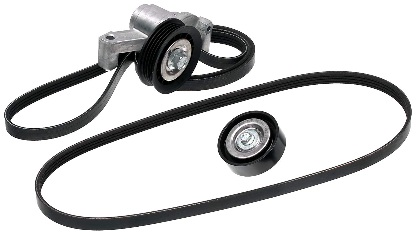 Gates 90K-39351A Complete Serpentine Belt Drive Component Kit - Replacement for Car & Truck Engines - Durable OEM Quality - Perfect for DIY Auto Repair & Maintenance