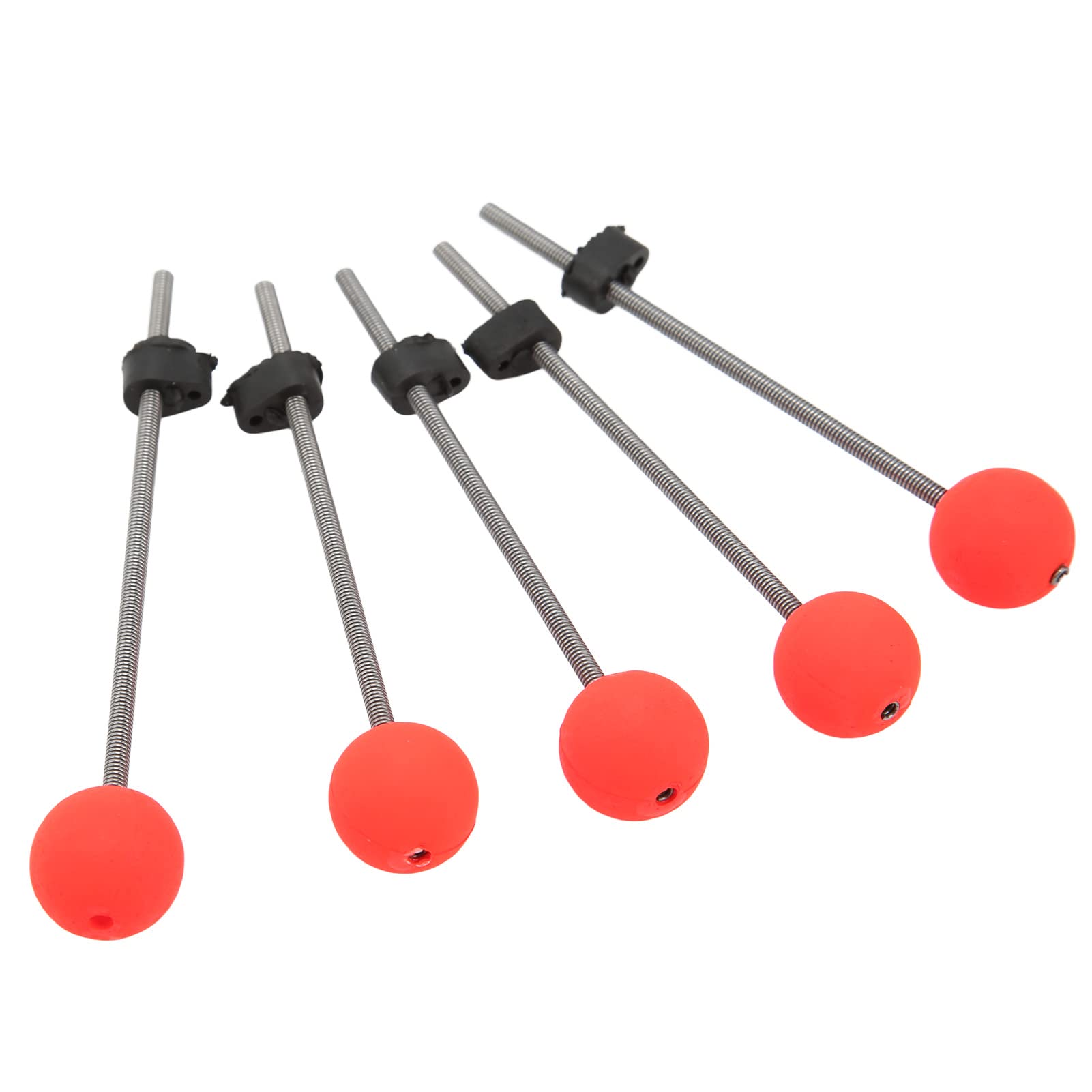 **High Strength Red Ball Tip Fishing Rod - Durable & Portable Spring Ball Tip for Reservoir, Lake, and River Fishing | Perfect for Freshwater Anglers & Outdoor Enthusiasts**