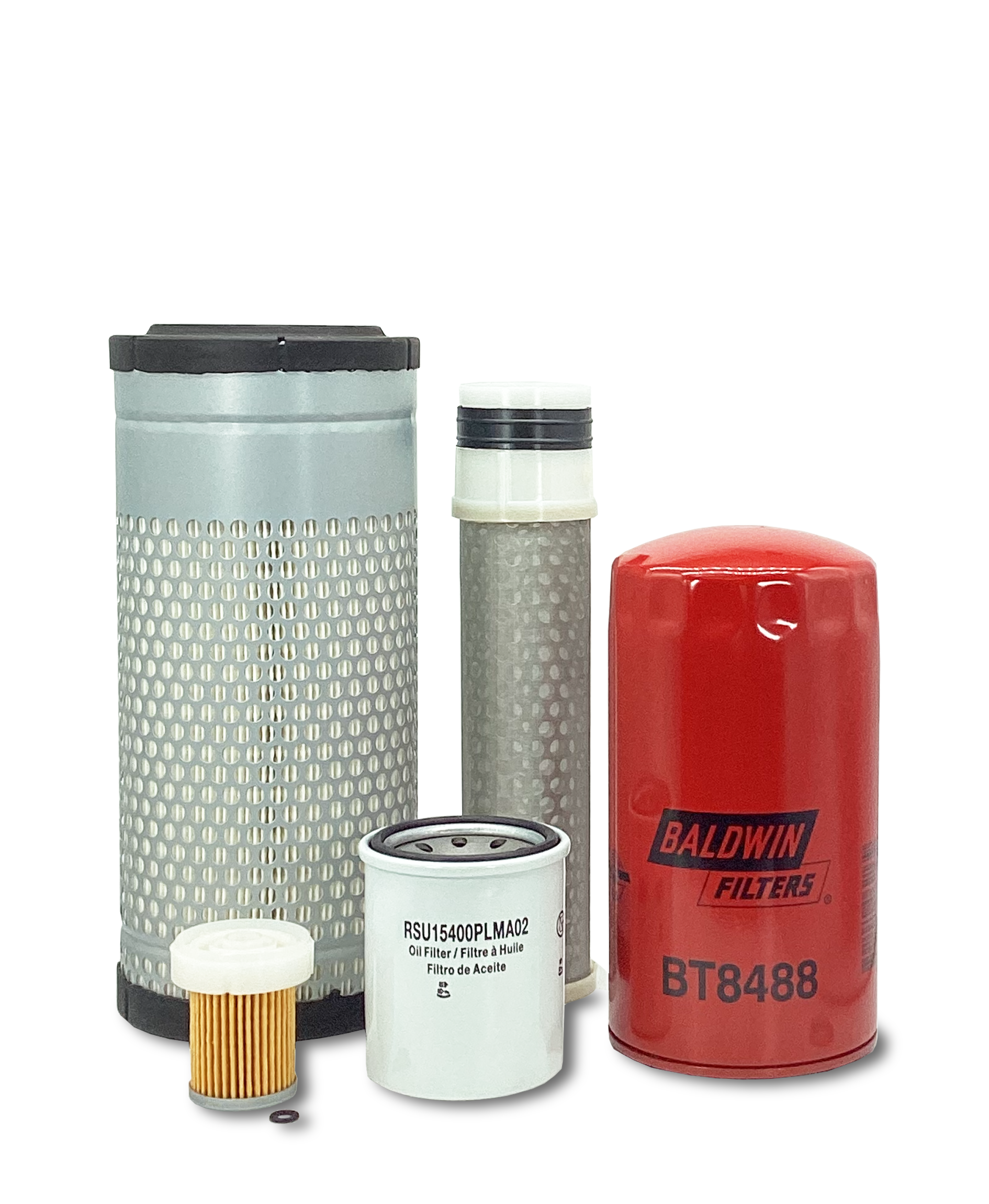 HERO® Maintenance Filter Kit for Mahindra 1626 Compact Utility Tractor - Air, Oil & Fuel Filters Replacement Set - Perfect for Farm Equipment Maintenance & Tractor Upkeep