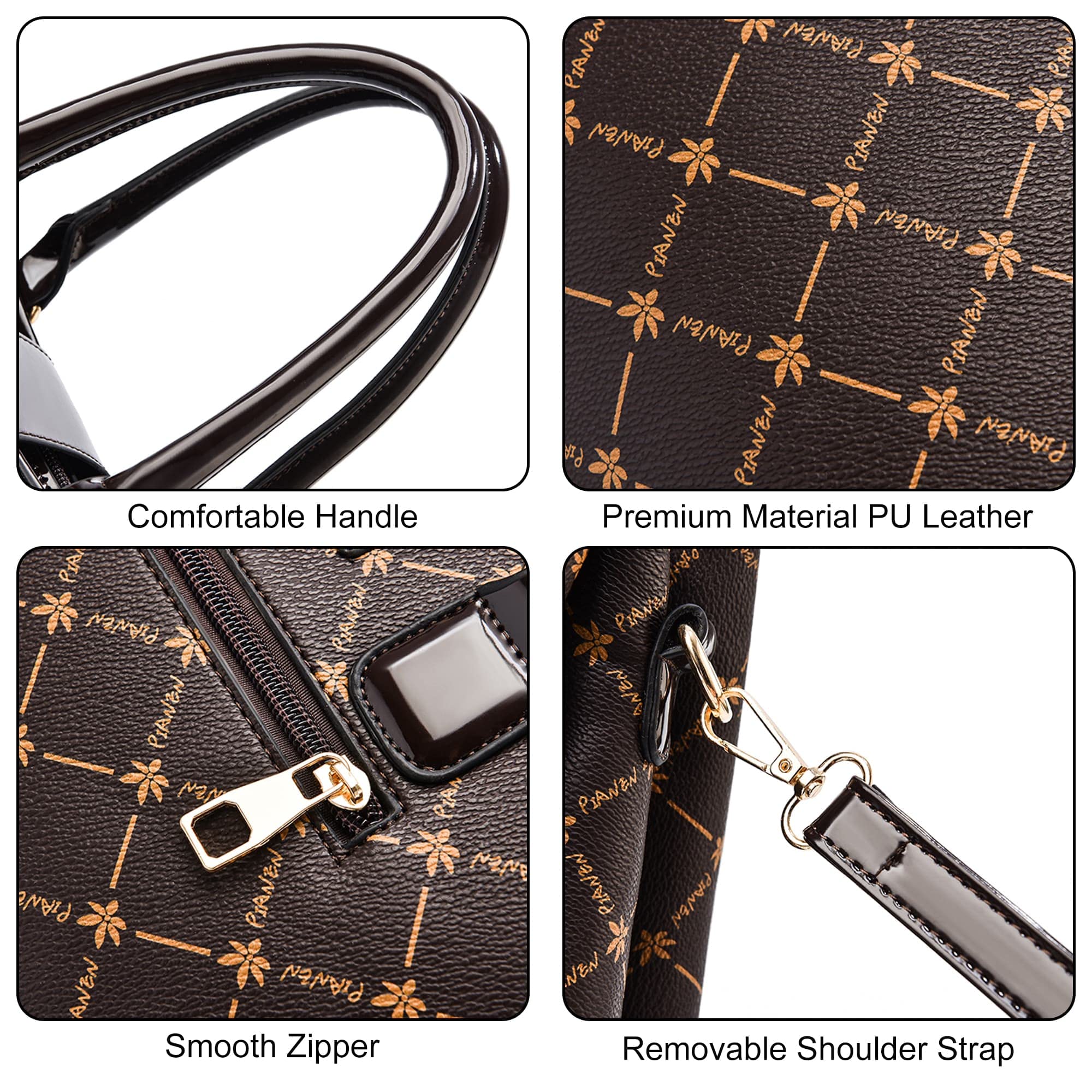 Stylish Women's Leather Handbags - Top Handle Tote, Cute Bow Satchel & Crossbody Shoulder Purse for Ladies | Perfect for Work, Travel & Everyday Use