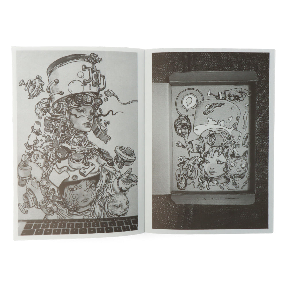Katsuya Terada Sketch Art Book - Anime & Manga Illustration Collection for Artists & Fans - Perfect for Drawing Inspiration & Character Design Reference