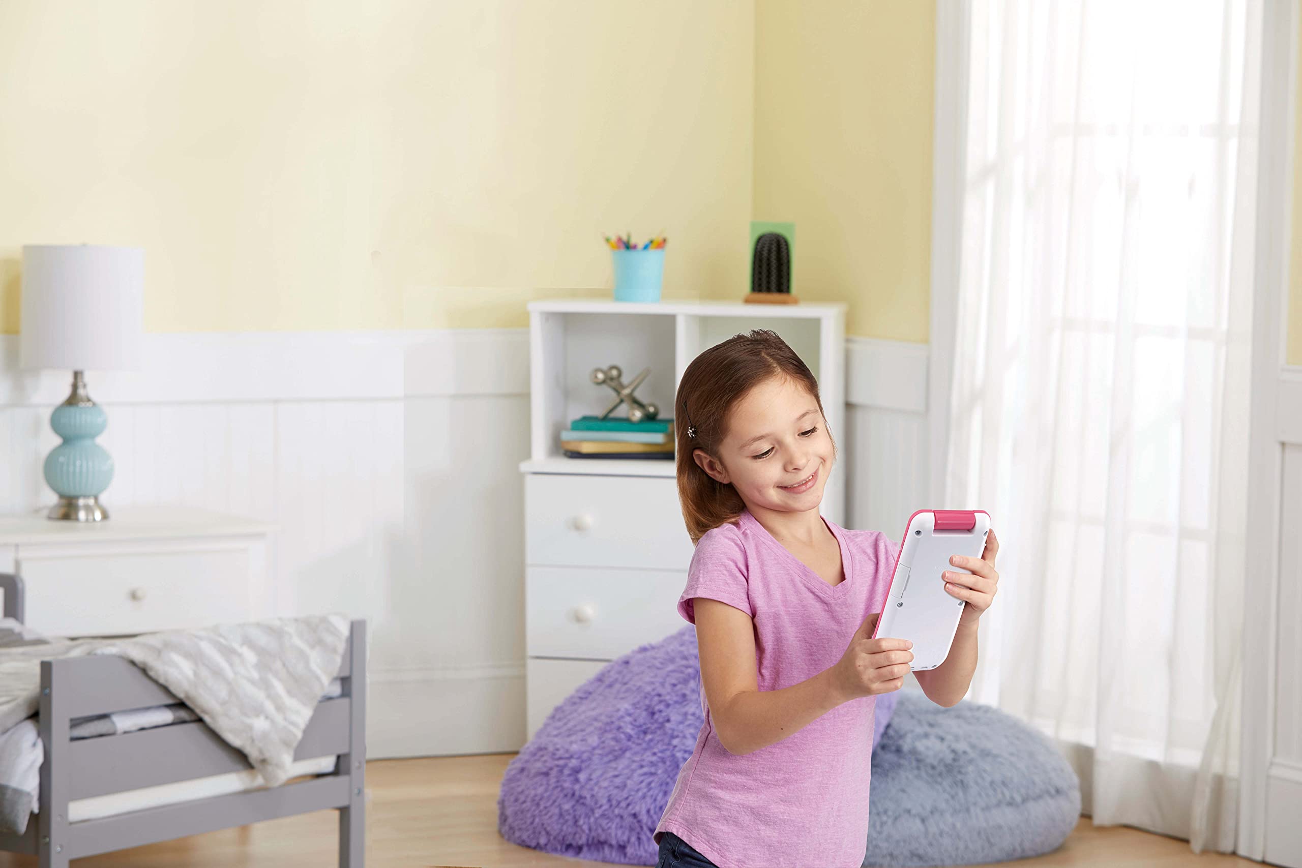 VTech Kidicom Advance 3.0 Pink - Interactive Learning Tablet for Kids Ages 4-7 | Educational Games, e-Books, Child-Safe Camera & Apps | Perfect Birthday Gift for Boys & Girls | Ideal for Home Learning & Travel Entertainment