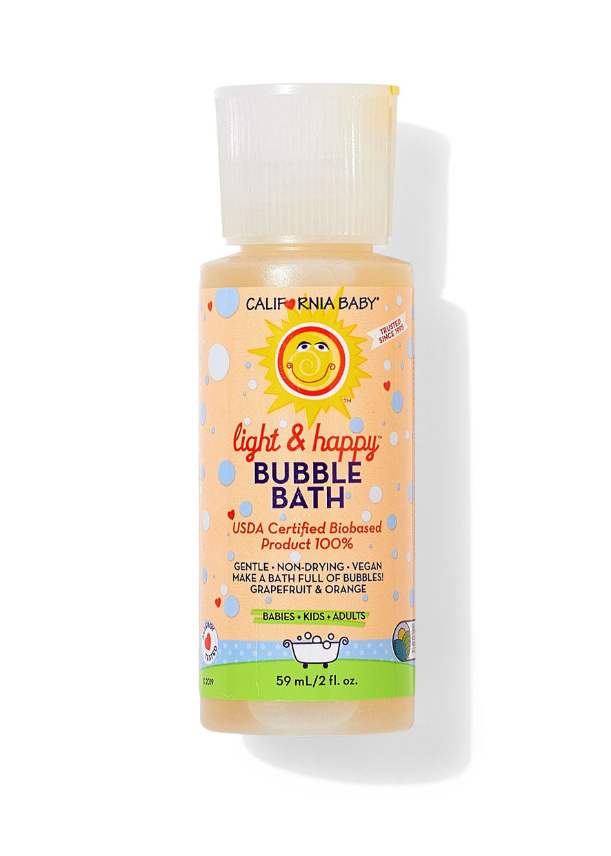 Light & Happy™ Bubble Bath - Relaxing & Moisturizing Bath Soak for Stress Relief & Self Care | Perfect for Spa Nights, Gift Sets & Luxury Bath Time