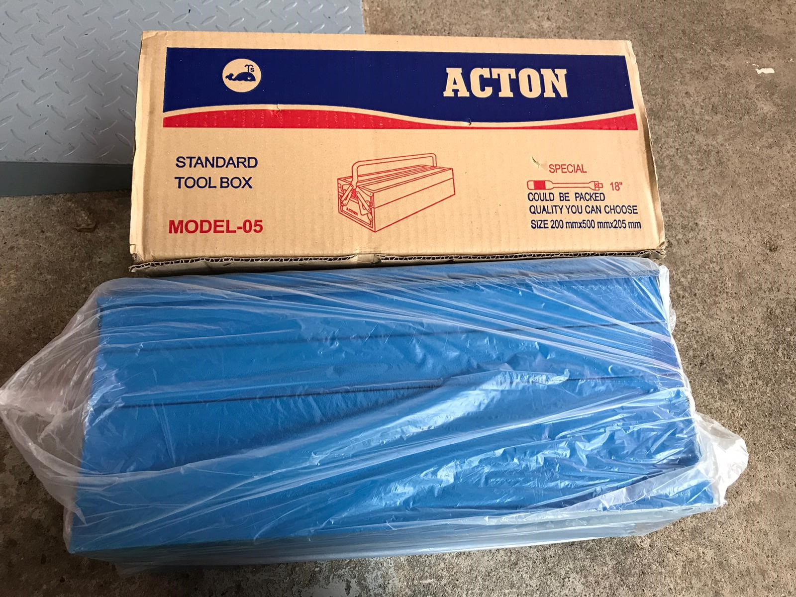 3-Layer Heavy Duty Action Tool Box #05 (7.87