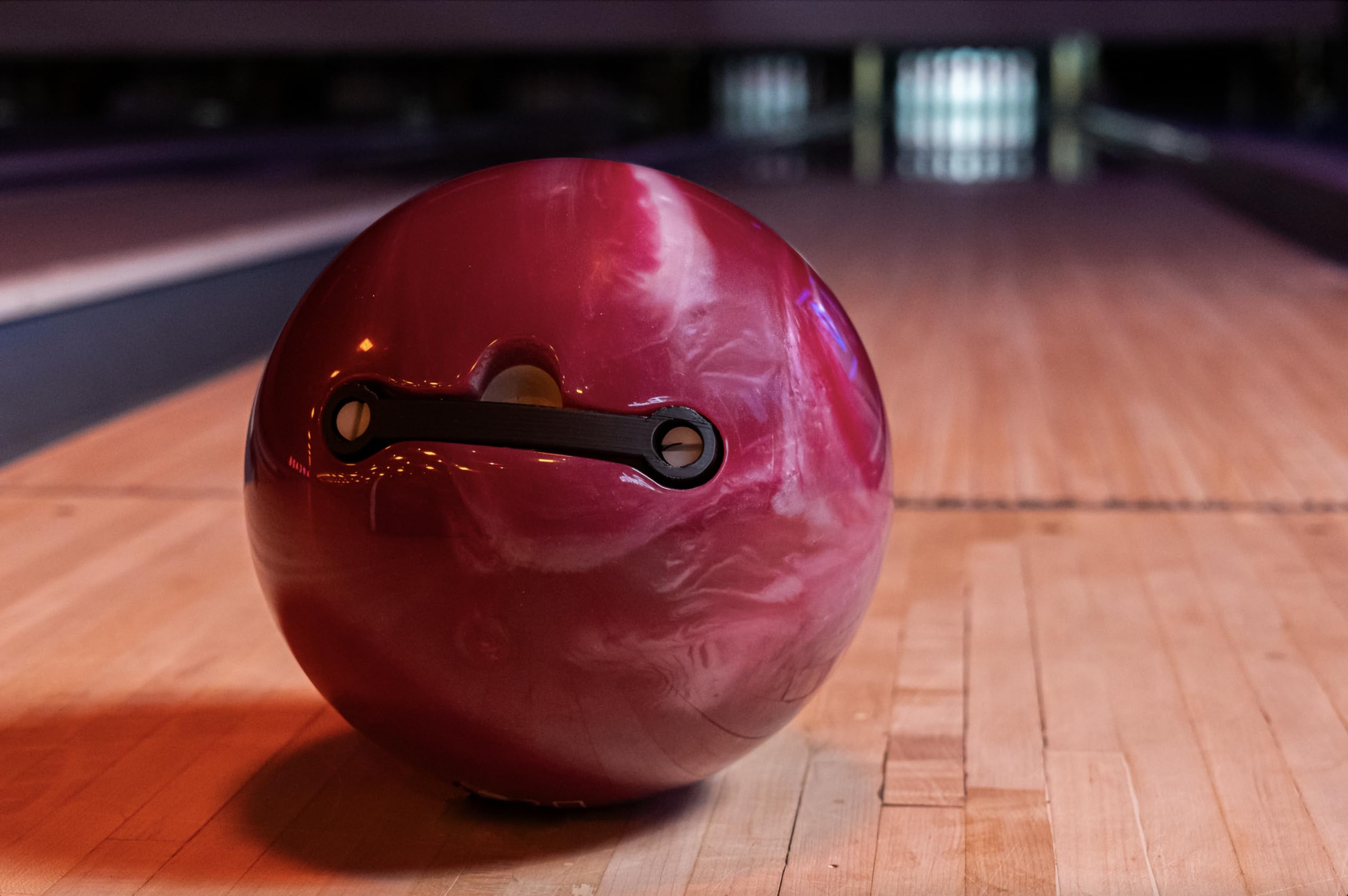 Retractable Handle Bowling Ball - Adjustable & Portable for Easy Transport | Perfect for Bowling Enthusiasts & League Players