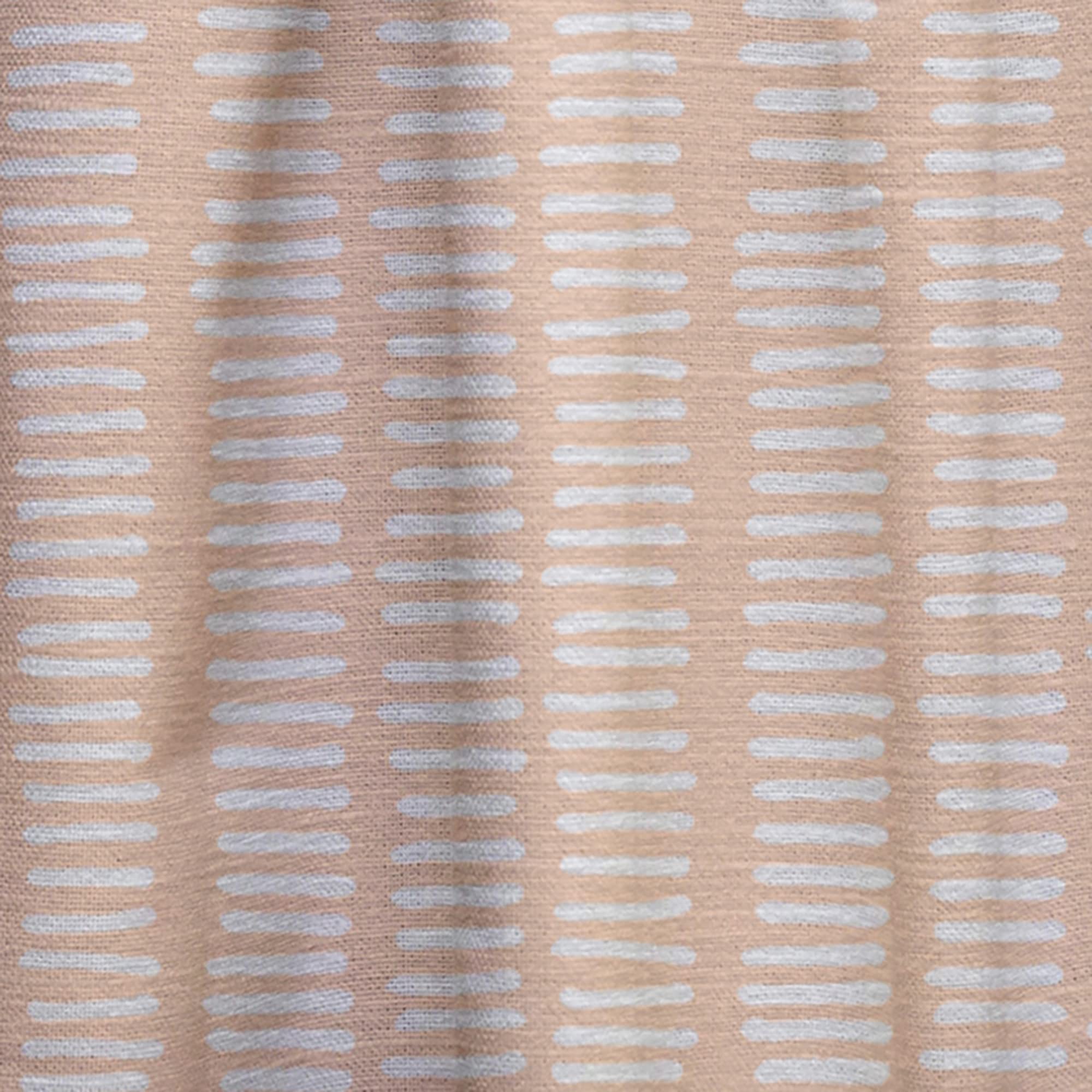 DesignQ Retro Abstract Line Pattern Thermal Insulated Curtains - Single Panel 52x84 - Blackout Drapes for Bedroom & Living Room - Perfect for Modern Home Decor & Light Control