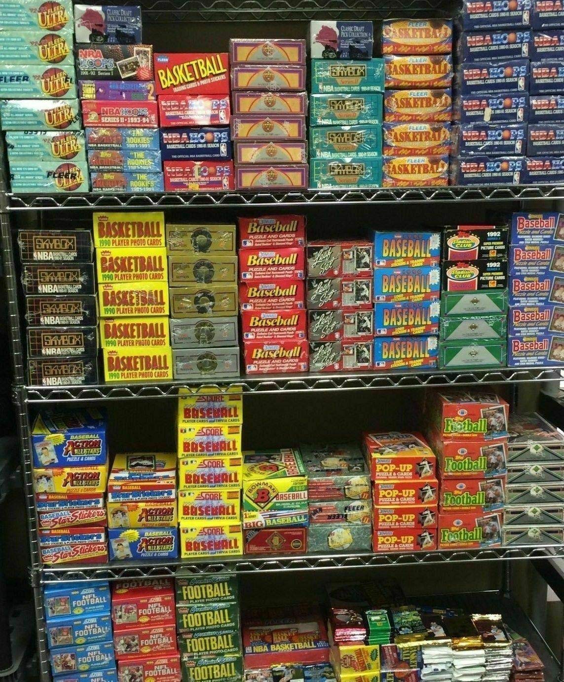 300 Unopened NBA Basketball Cards in Factory Sealed Packs - Unsigned Collectible Trading Cards for Sports Fans & Collectors - Perfect for Gifts, Investments, and Game Room Decor